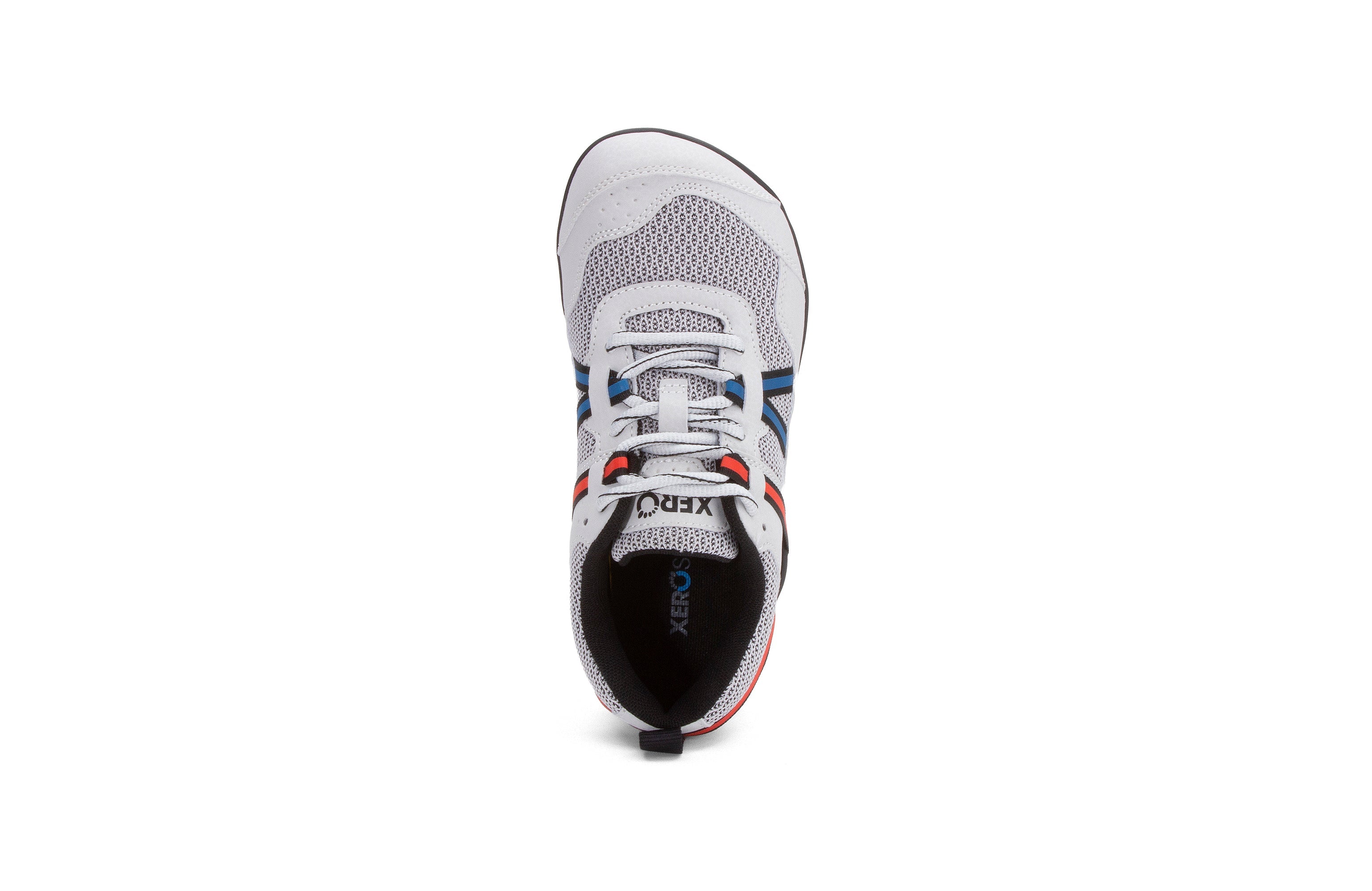 Xero Shoes Prio Kids barfods trainers til børn i farven lunar, top
