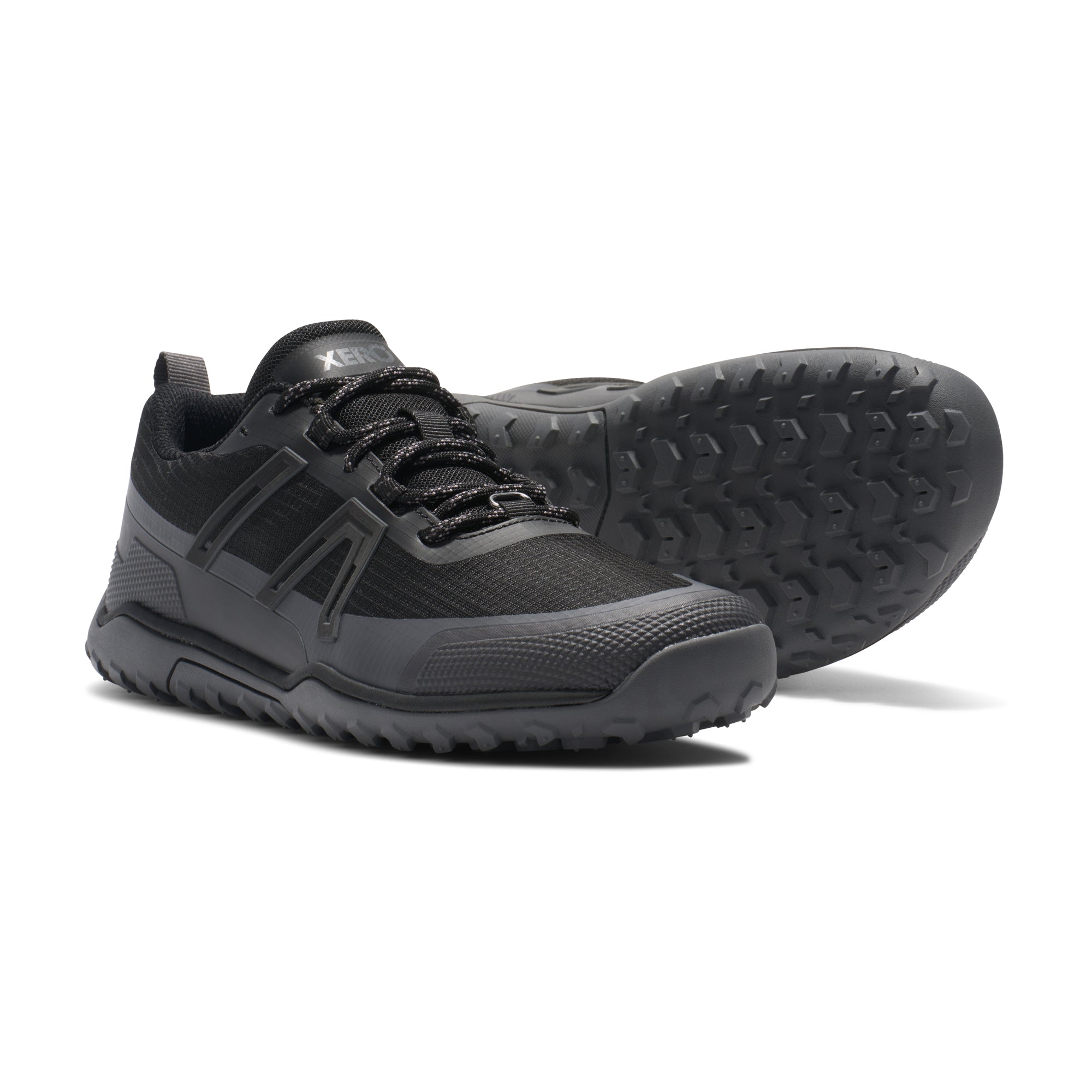 Xero Shoes Scrambler Trail Low Waterproof Womens – Black/Asphalt