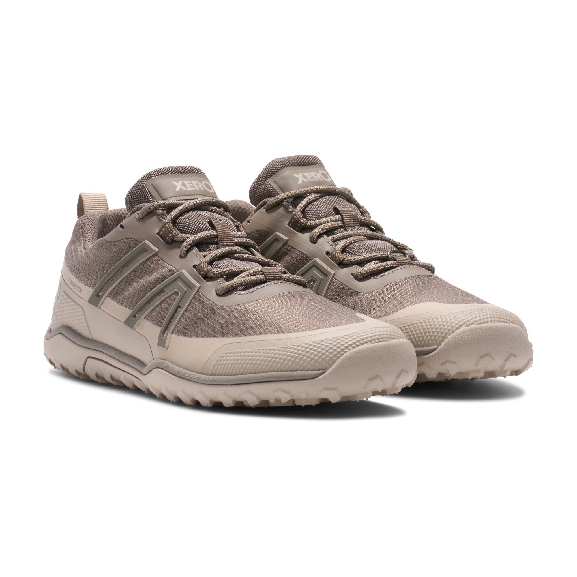 Xero Shoes Scrambler Trail Low Waterproof Womens – Morel/Cashmere