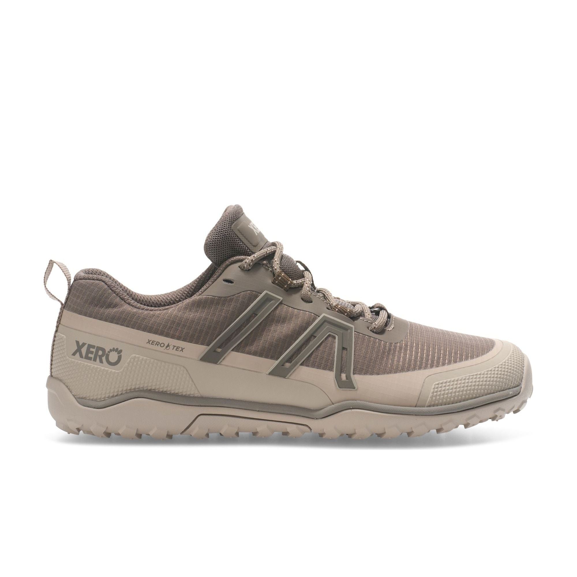 Xero Shoes Scrambler Trail Low Waterproof Womens – Morel/Cashmere