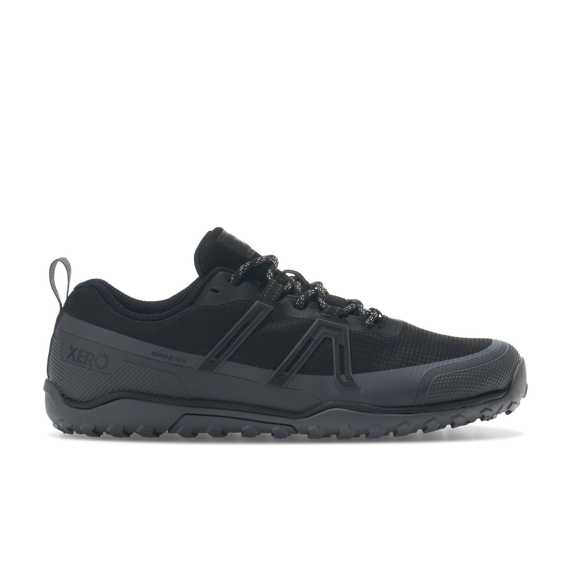 Xero Shoes Scrambler Trail Low Waterproof Mens – Black/Asphalt