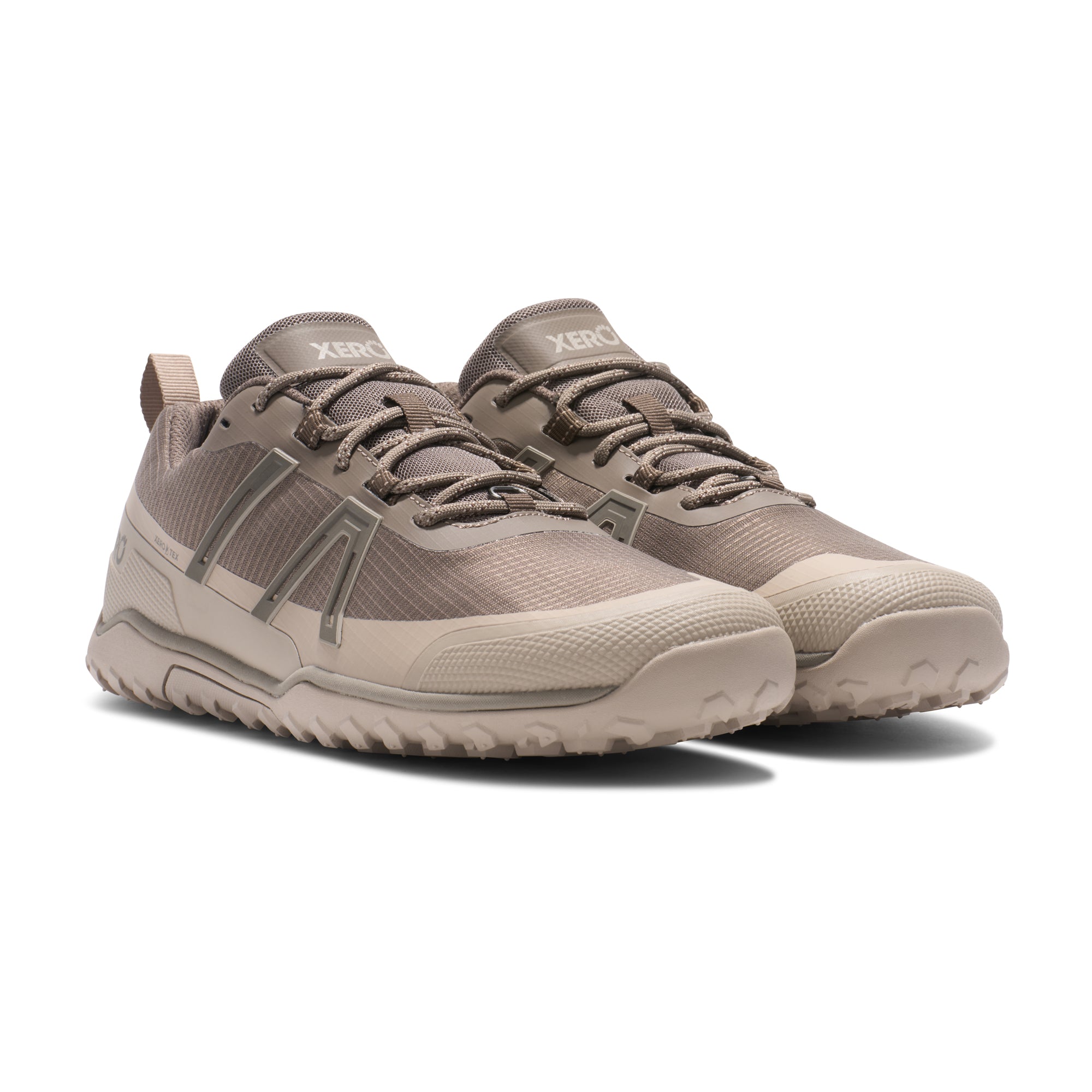 Xero Shoes Scrambler Trail Low Waterproof Mens – Morel/Cashmere