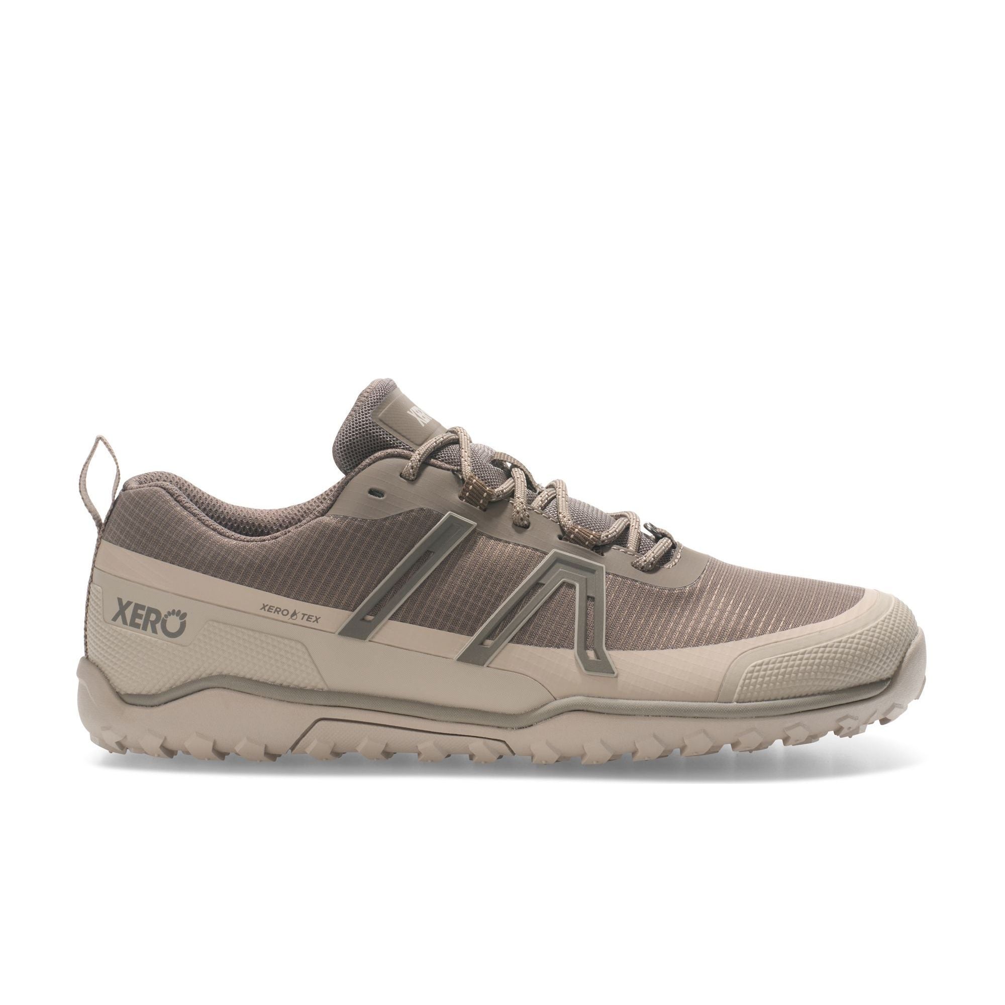 Xero Shoes Scrambler Trail Low Waterproof Mens – Morel/Cashmere