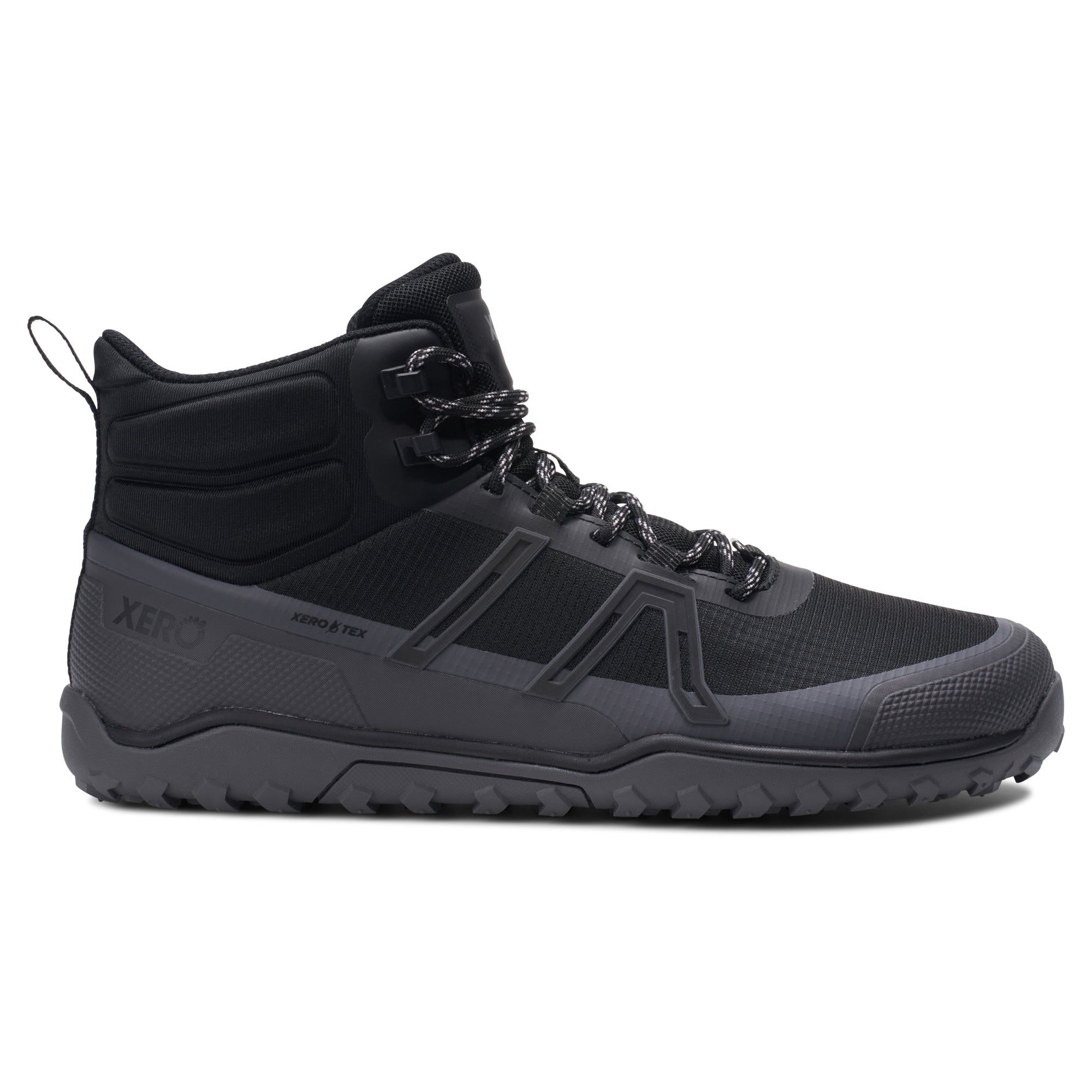 Xero Shoes Scrambler Trail Mid Waterproof Men – Black / Asphalt