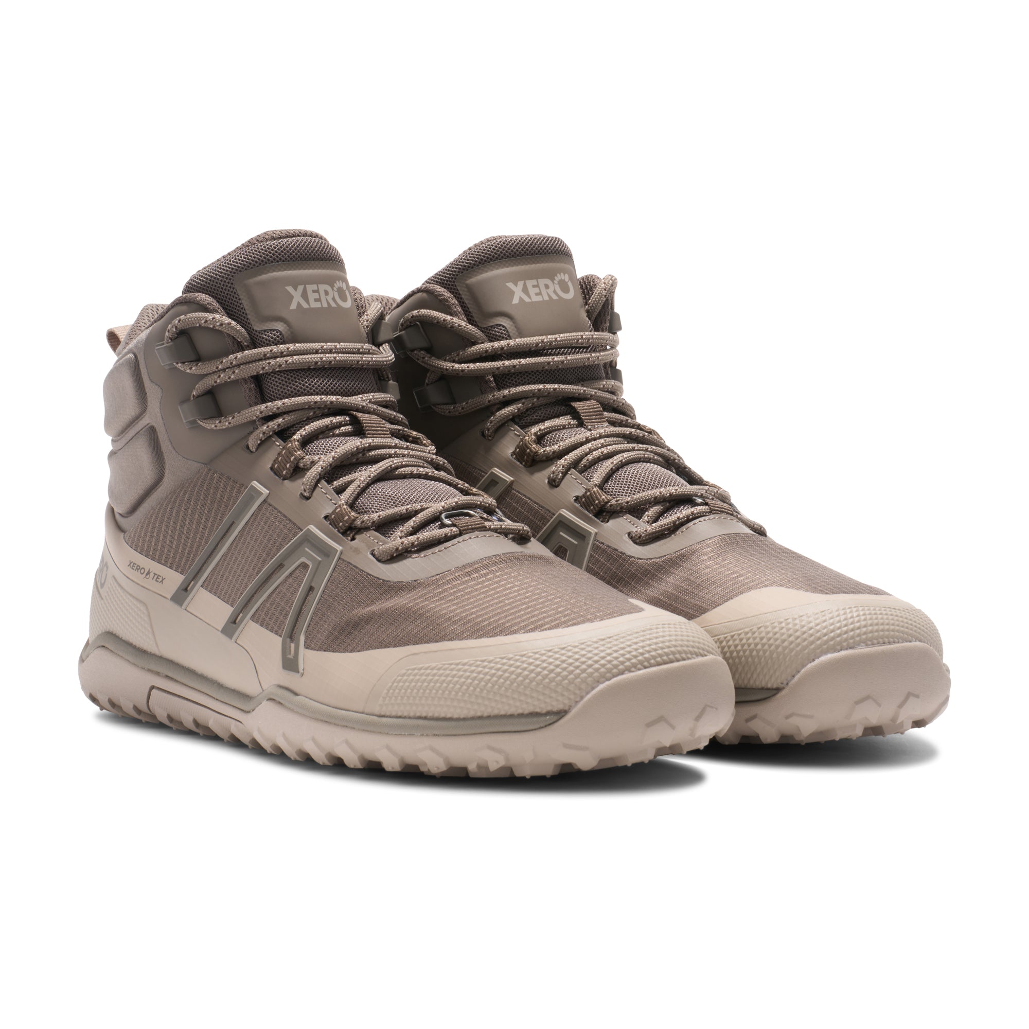 Xero Shoes Scrambler Trail Mid Waterproof Mens – Morel/Cashmere