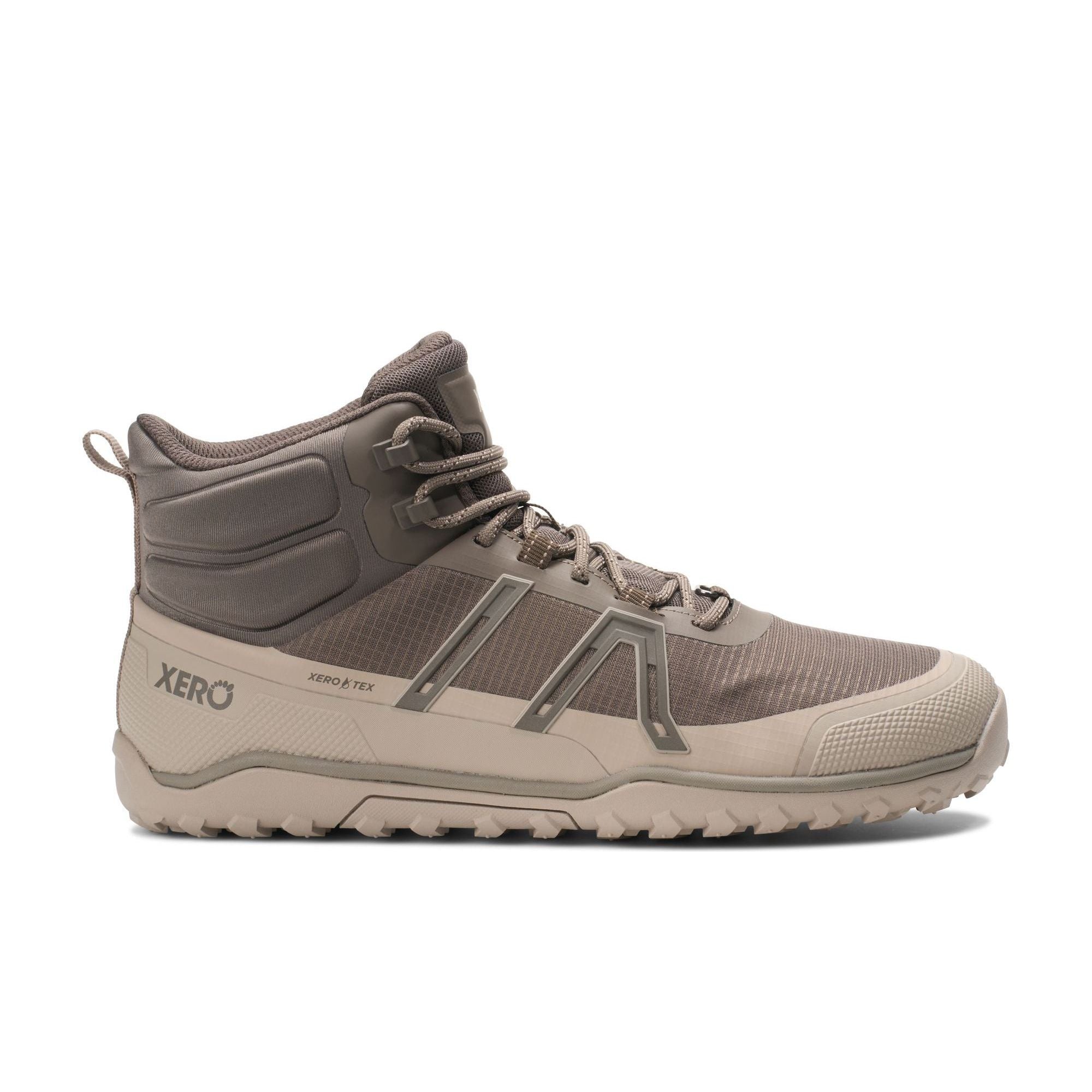 Xero Shoes Scrambler Trail Mid Waterproof Mens – Morel/Cashmere