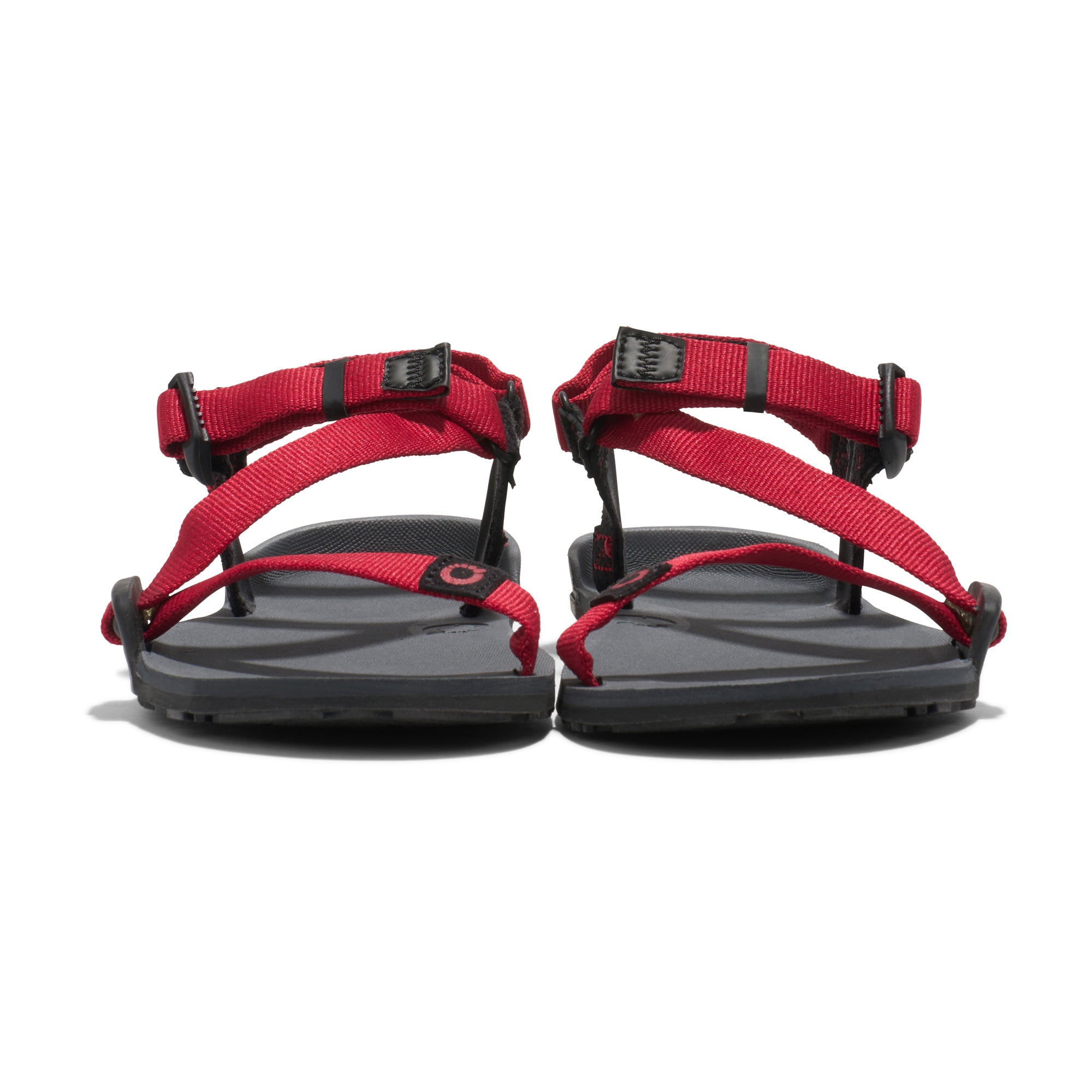 Xero Shoes Z-Trail Kids – Charcoal / Red Pepper