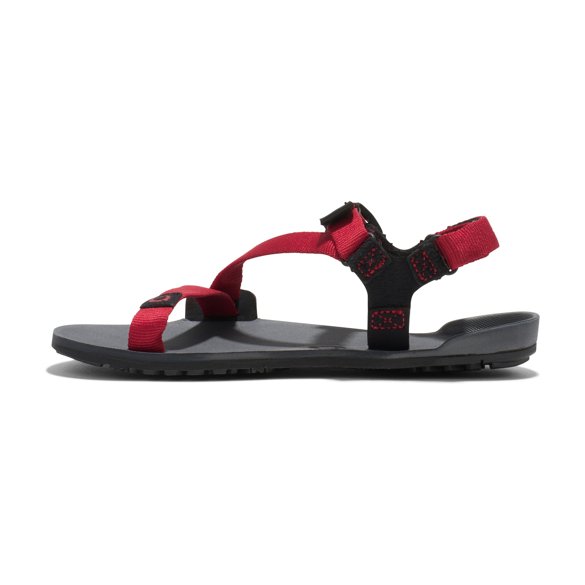 Xero Shoes Z-Trail Kids – Charcoal / Red Pepper