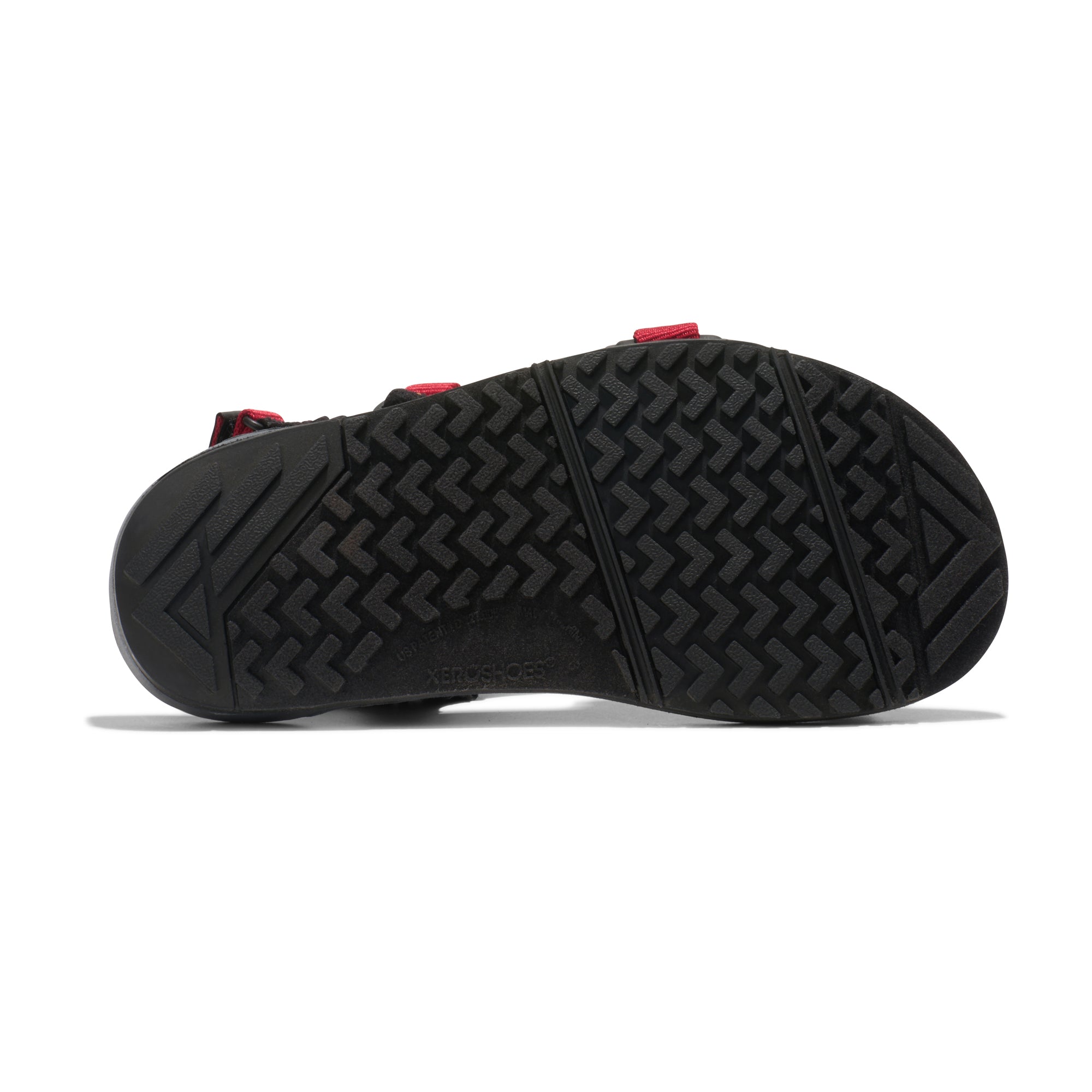 Xero Shoes Z-Trail Kids – Charcoal / Red Pepper