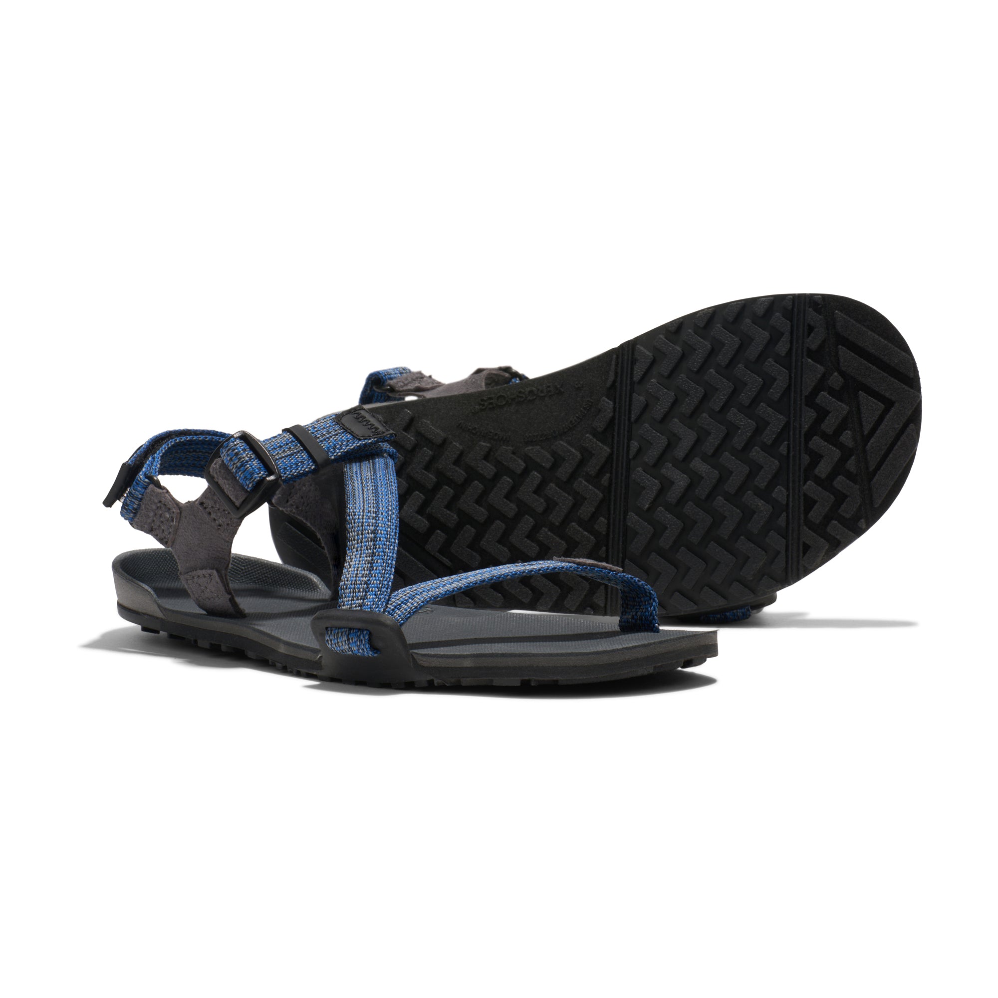 Xero Shoes Z-Trail Kids – Charcoal / Multi-Blue