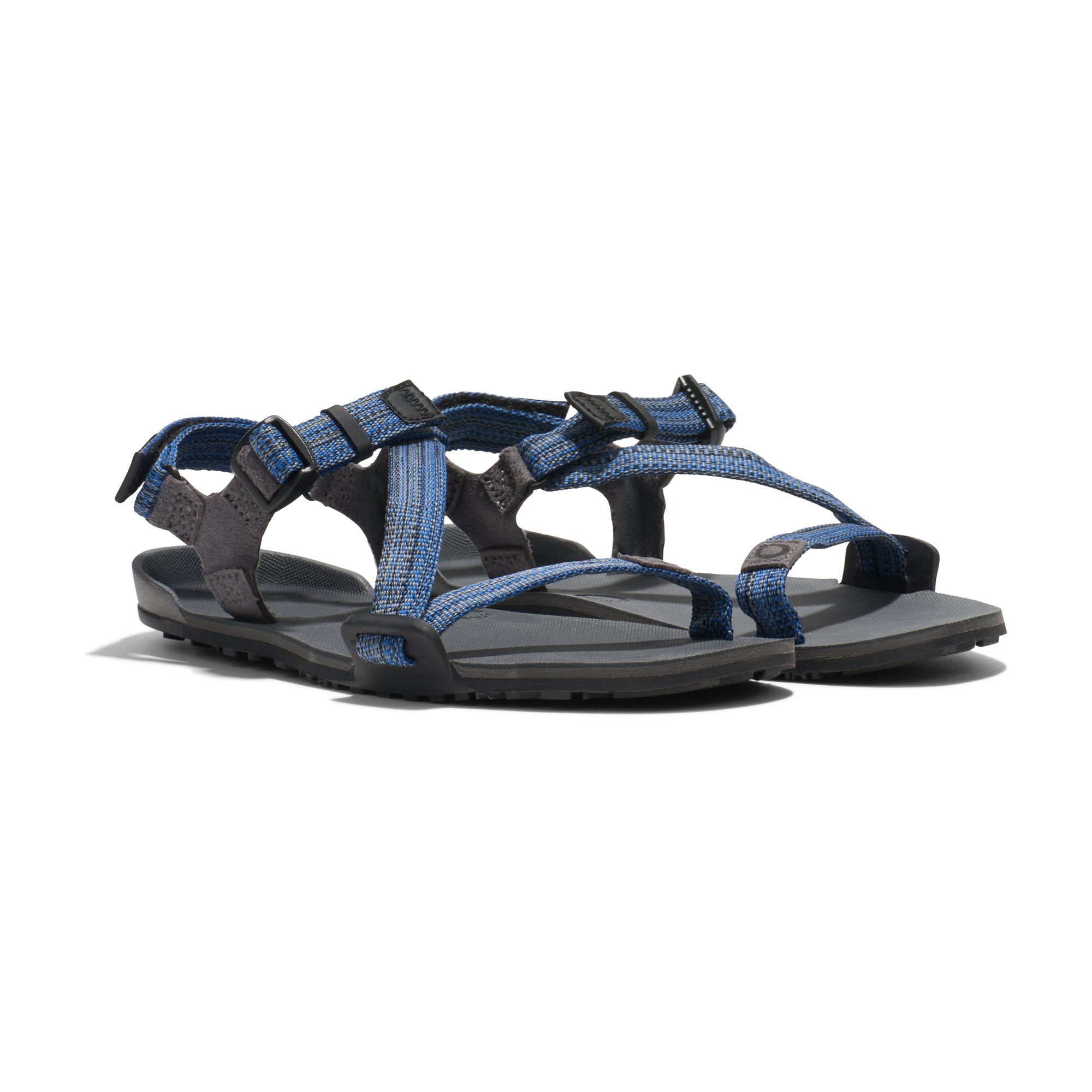 Xero Shoes Z-Trail Kids – Charcoal / Multi-Blue