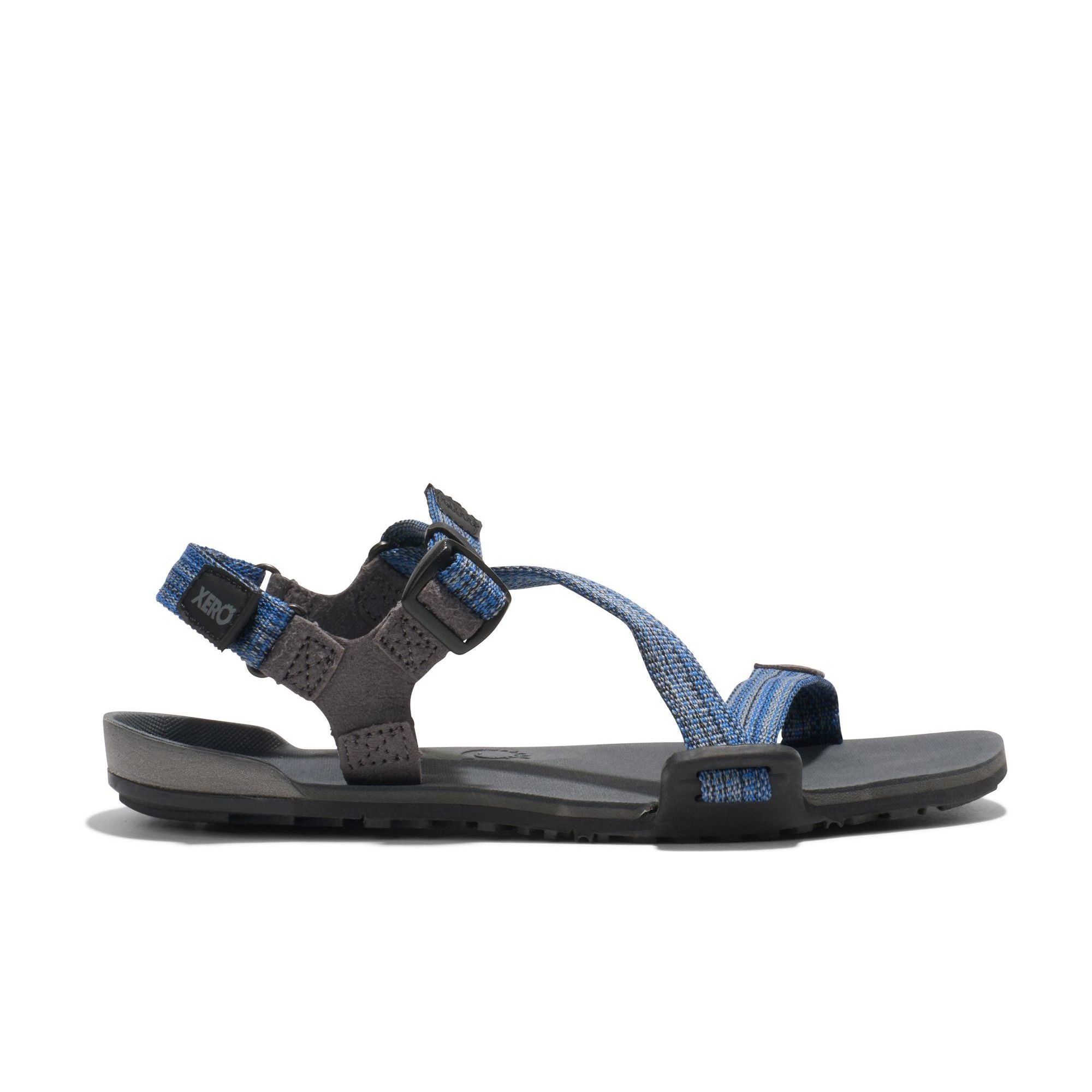 Xero Shoes Z-Trail Kids – Charcoal / Multi-Blue