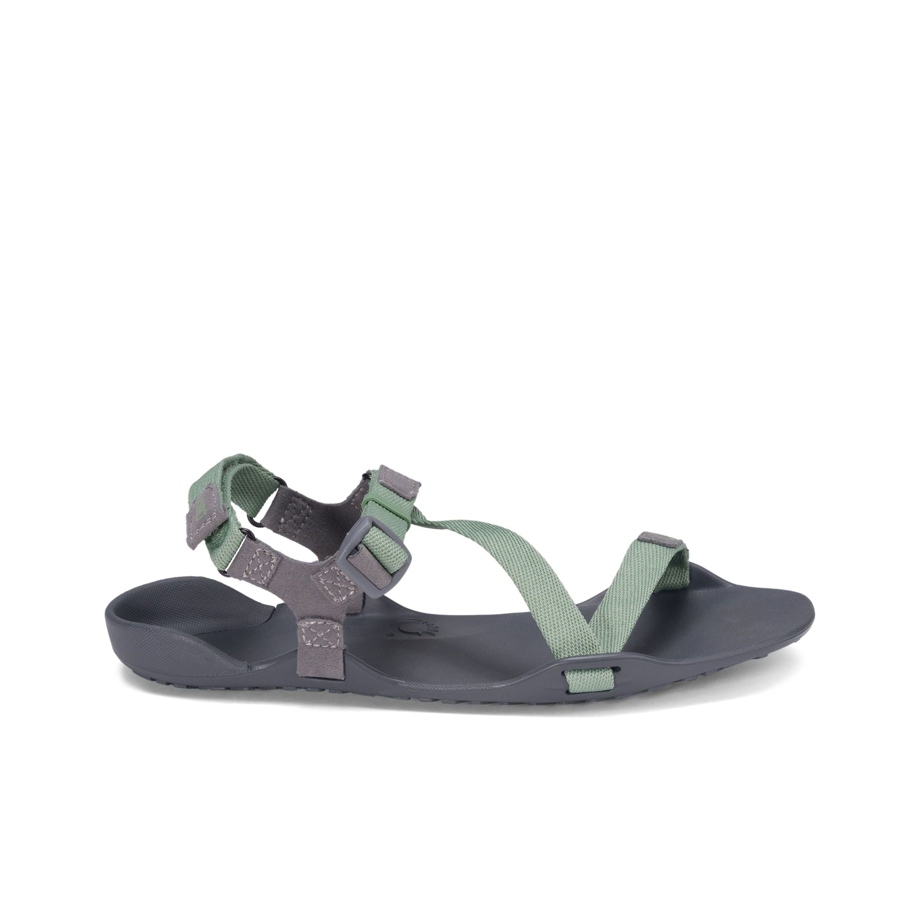Xero Shoes Z-Trek Women barfods sandaler til kvinder i farven green, yderside
