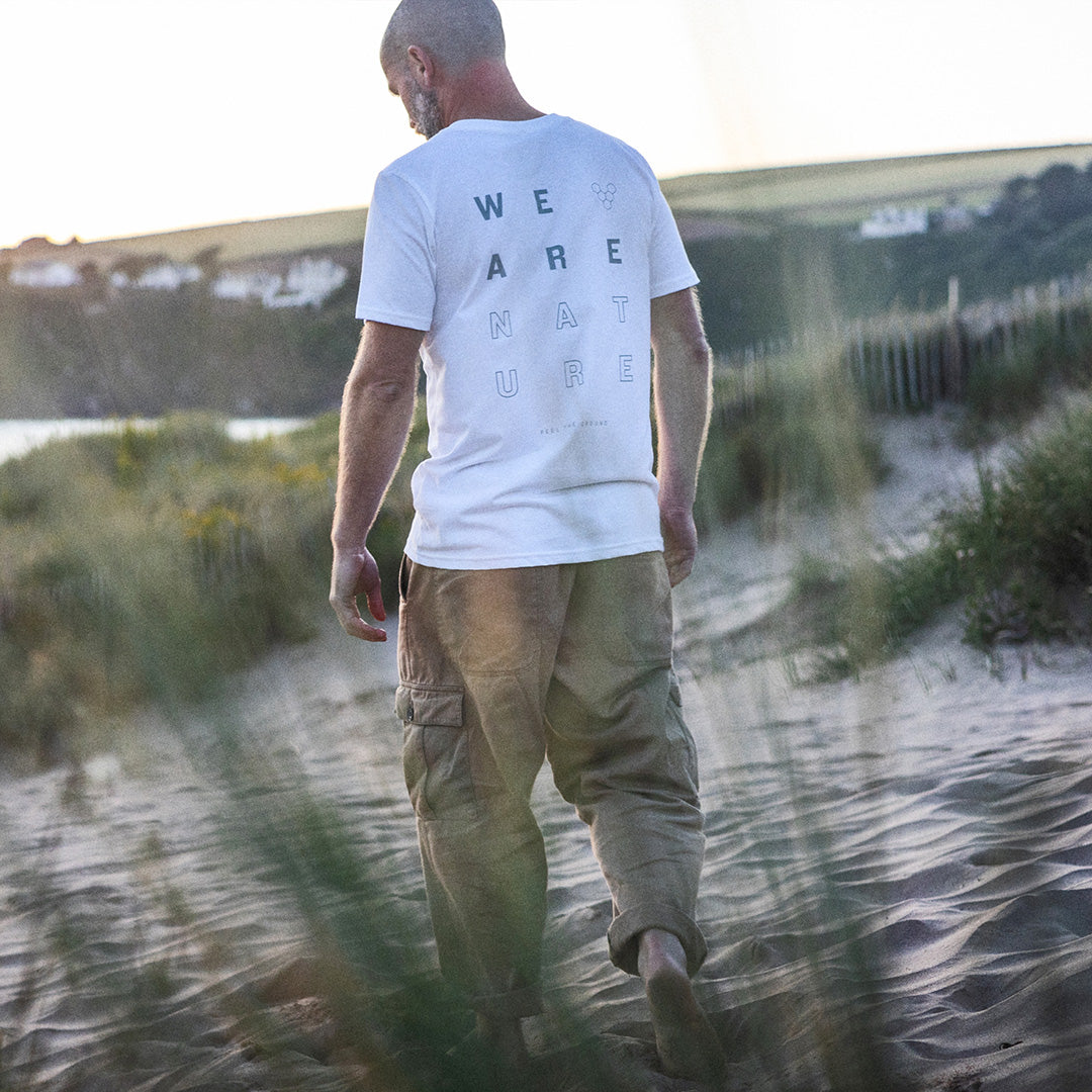 Vivobarefoot We Are Nature T-Shirt Unisex – White