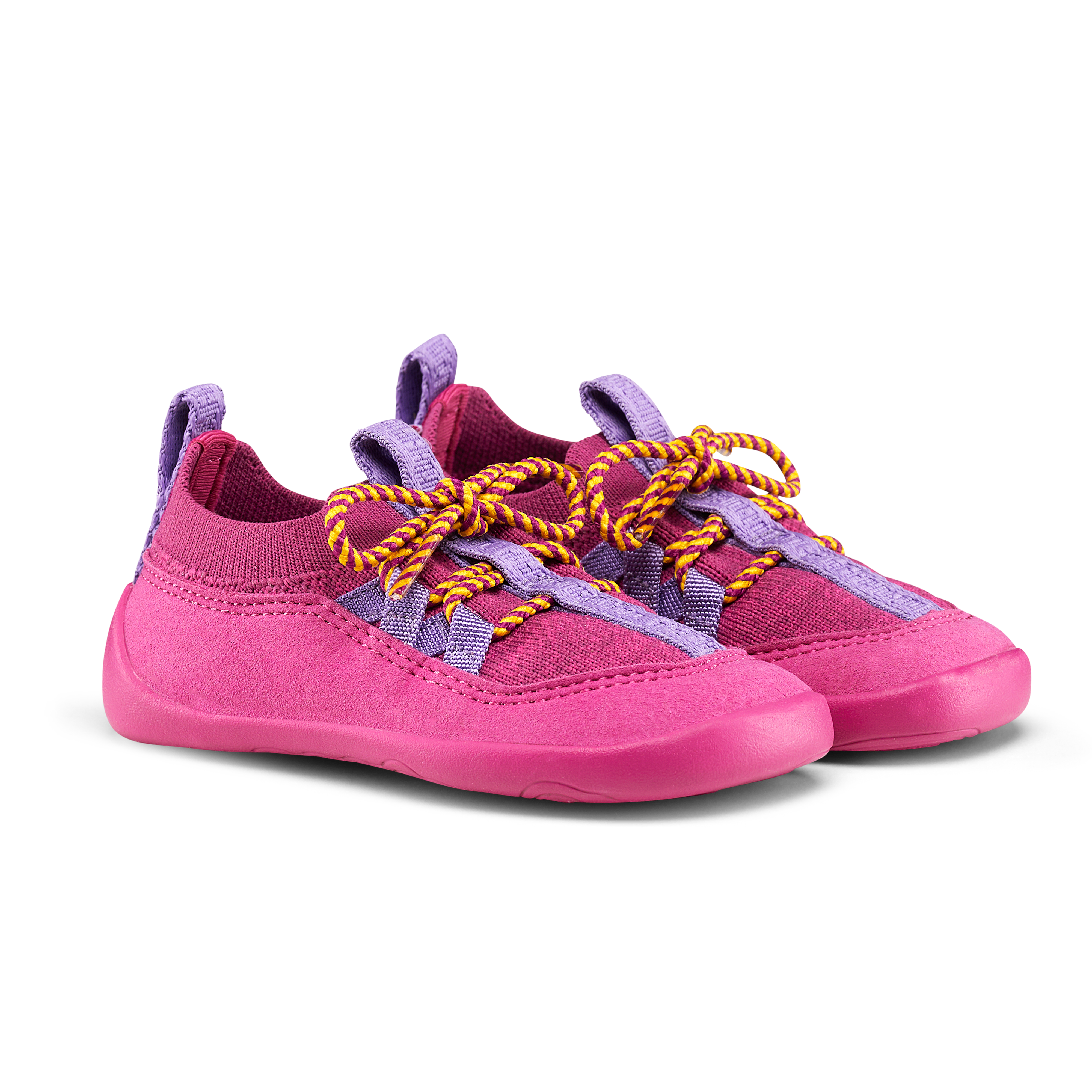 Affenzahn Knit Walker barfods prewalker til baby i farven bird, par