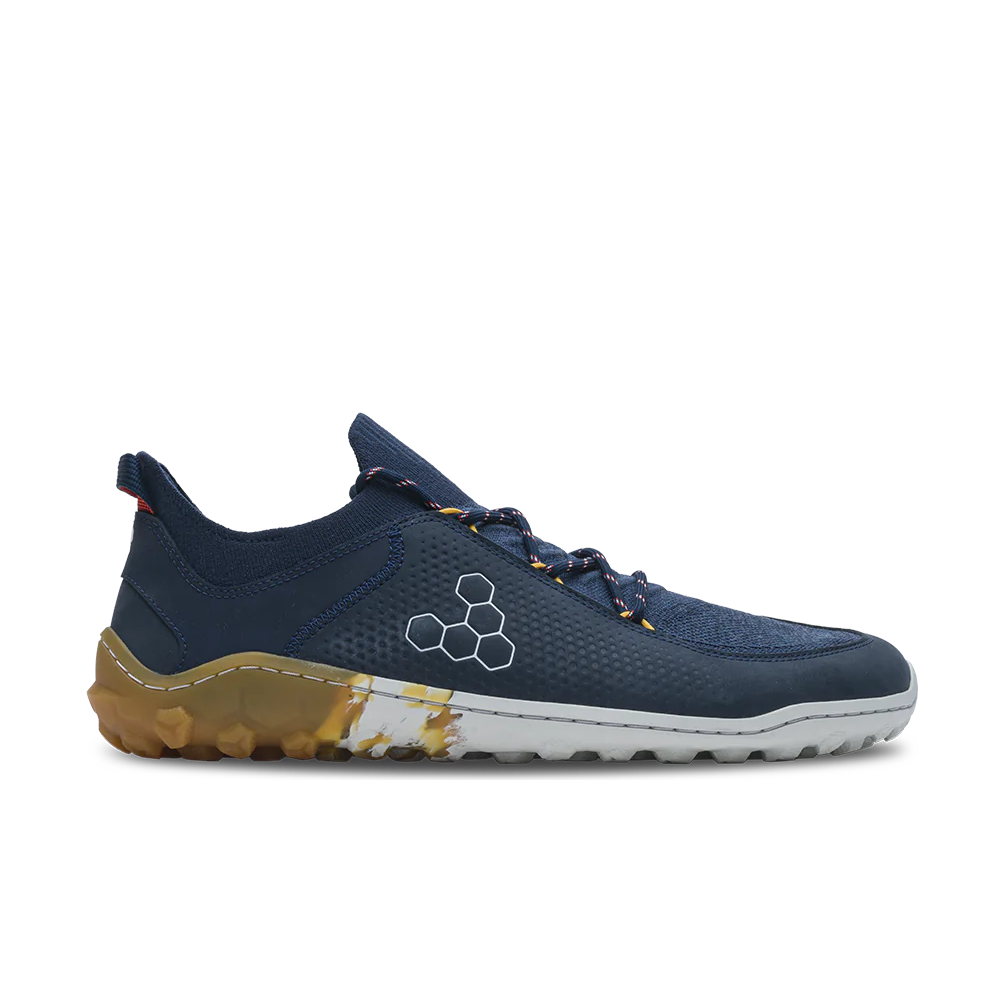 Vivobarefoot Tracker Decon Low FG2 Mens barfods outdoorsko til mænd i farven insignia blue, yderside