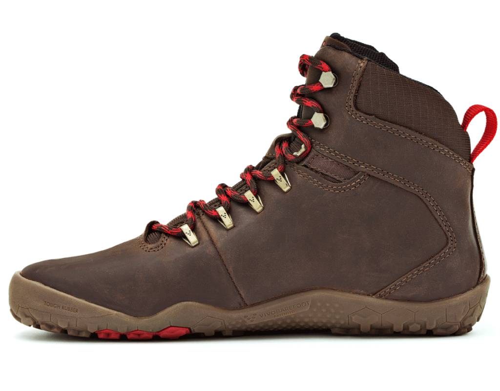 Vivobarefoot Tracker FG Womens barfods støvler til kvinder i farven brown, inderside