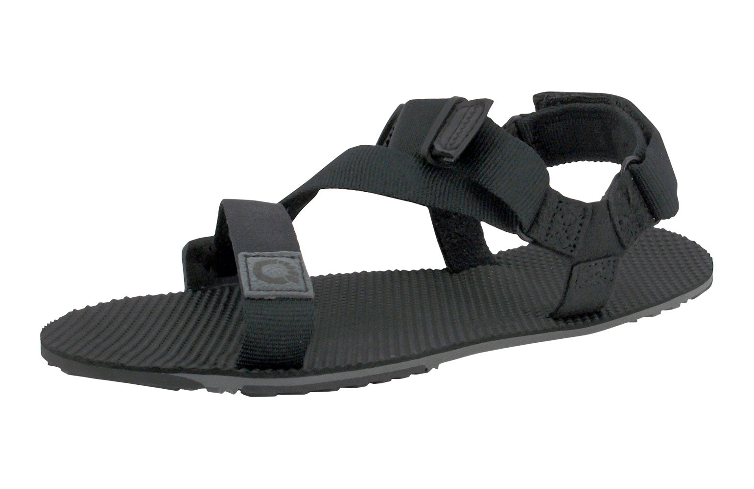 Xero Shoes Naboso Trail Mens – Sandals – Coal Black / Black