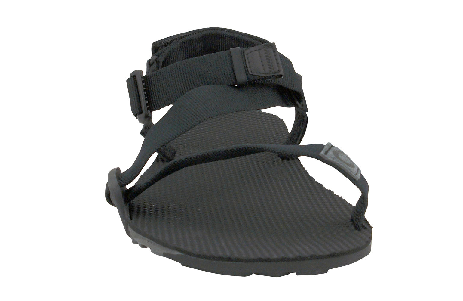 Xero Shoes Naboso Trail Mens – Sandals – Coal Black / Black