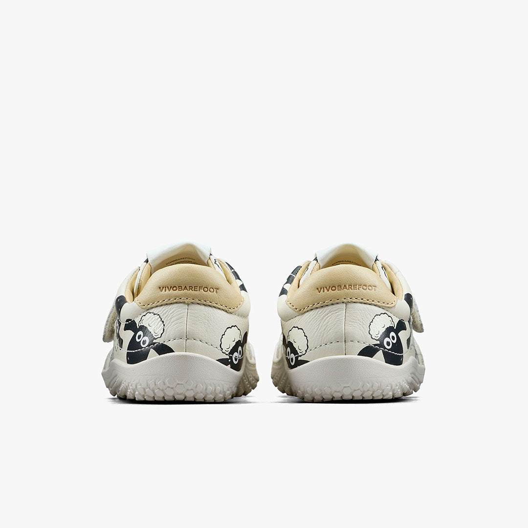 Vivobarefoot Gobi Sneaker Kids – Natural – Back