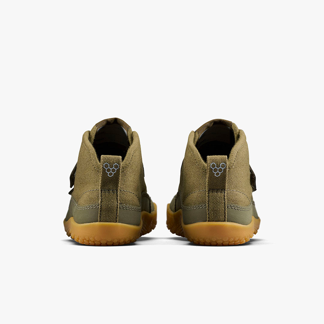 Vivobarefoot Gobi Utility Kids – Dark Olive