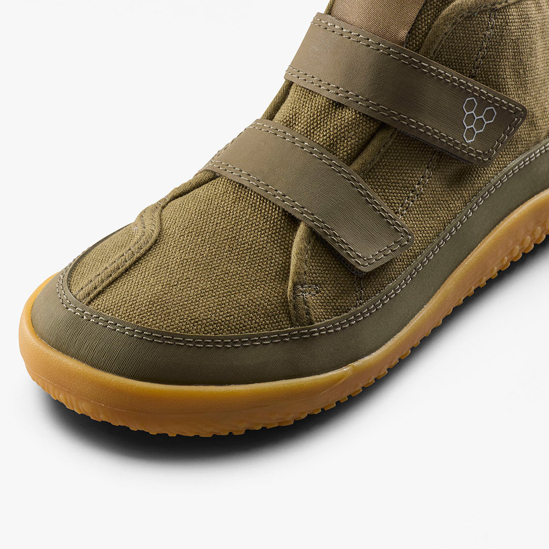 Vivobarefoot Gobi Utility Kids – Dark Olive