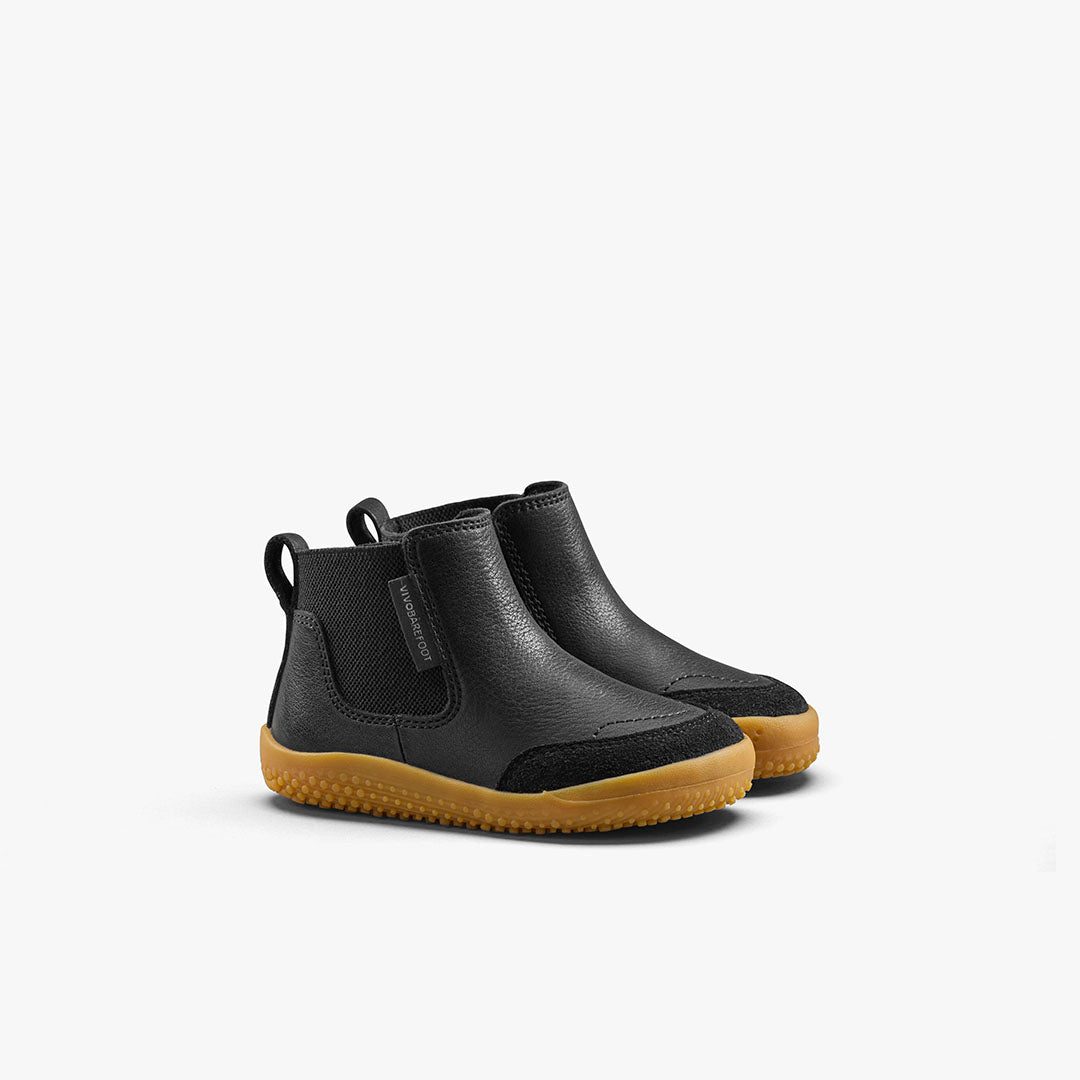 Vivobarefoot Gobi Chelsea Toddlers – Obsidian