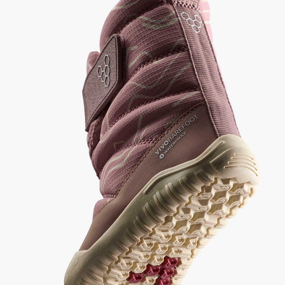 Vivobarefoot Tracker Boot AT Toddlers – Twilight Mauve