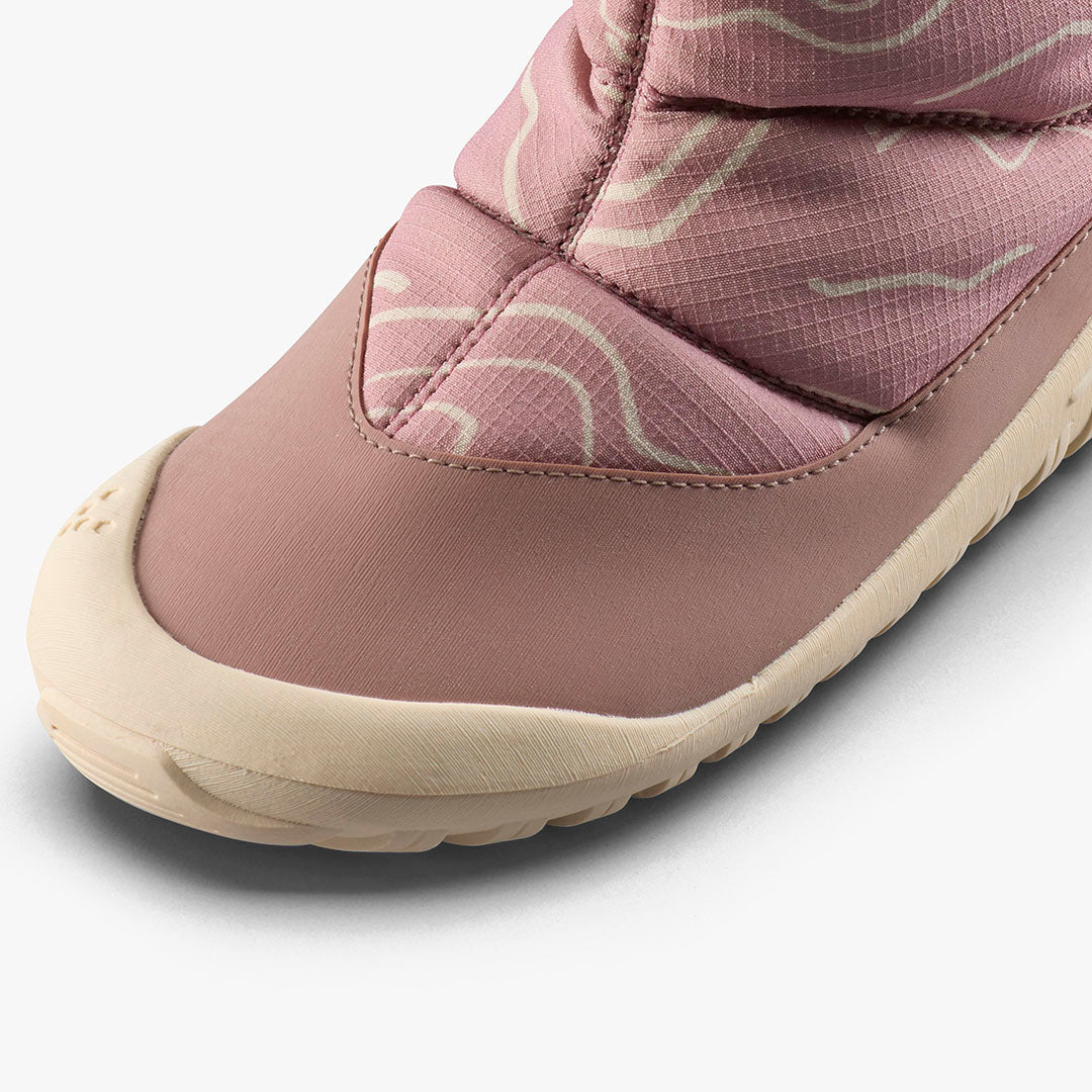 Vivobarefoot Tracker Boot AT Pre-School – Twilight Mauve