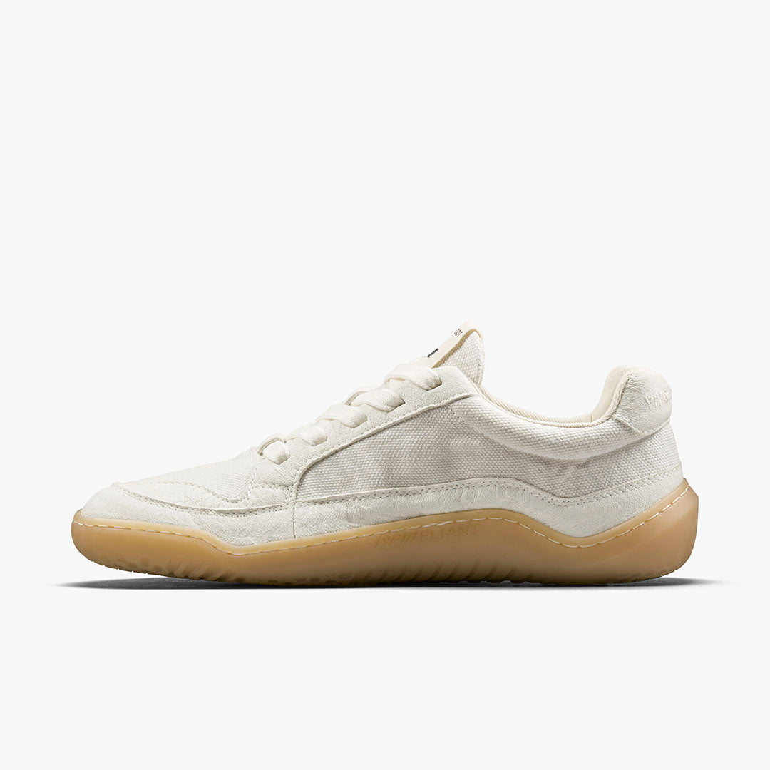Vivobarefoot Gobi II Sneaker Premium Canvas Womens – Natural White