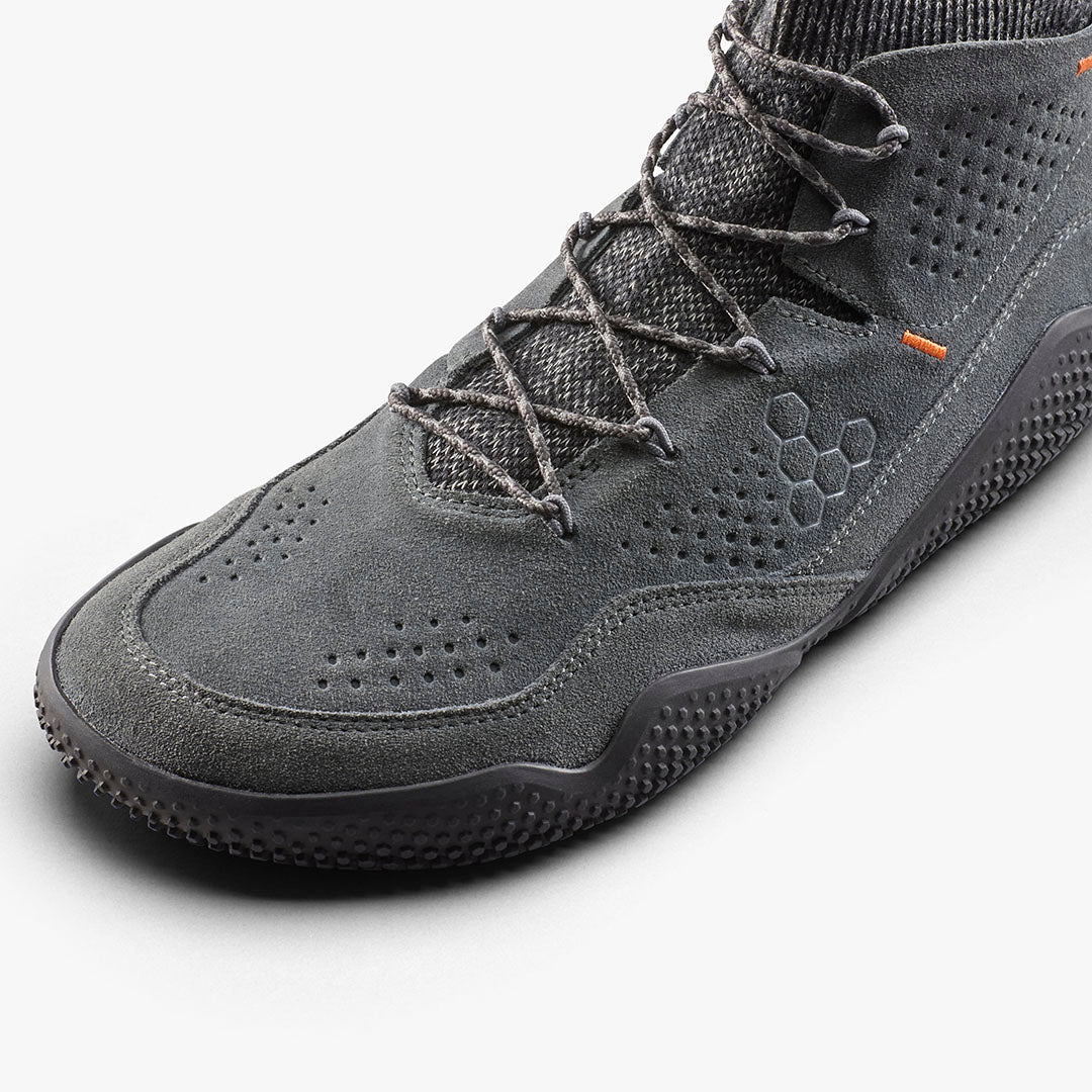 Vivobarefoot Motus Studio Mid Leather Womens – Dark Shadow