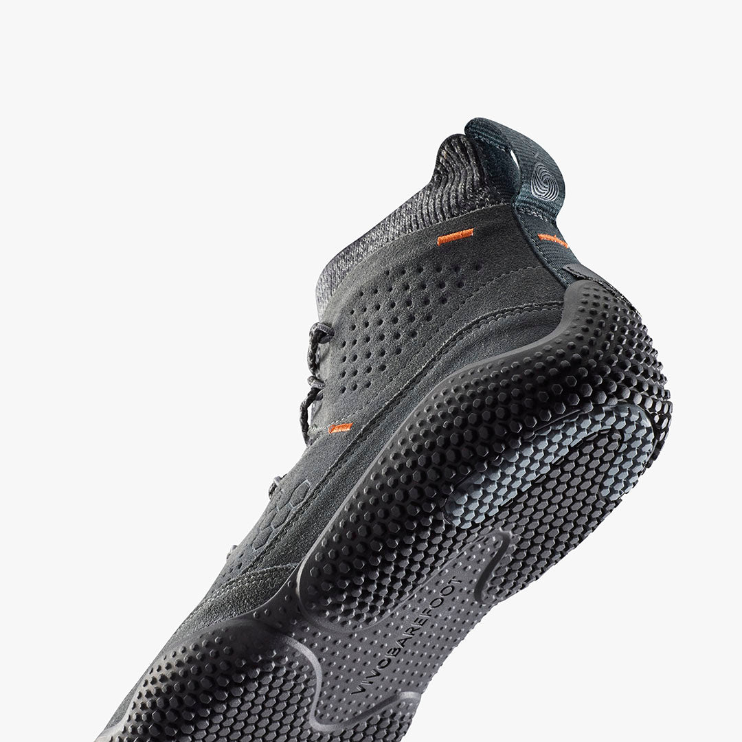 Vivobarefoot Motus Studio Mid Leather Womens – Dark Shadow