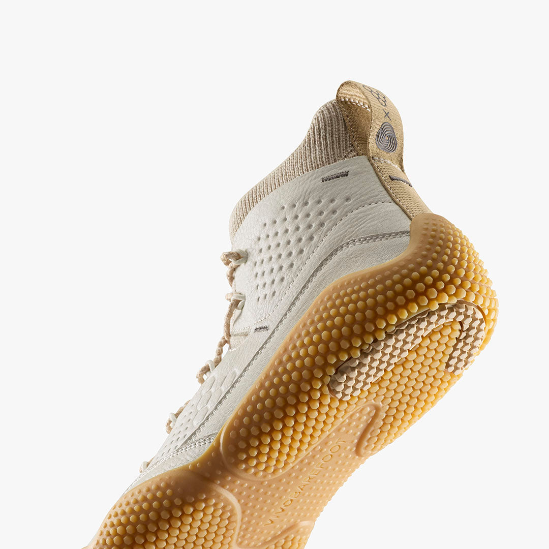 Vivobarefoot Motus Studio Mid Leather Womens – Limestone
