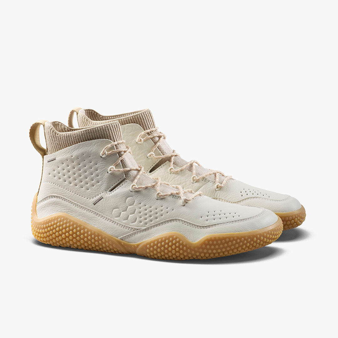 Vivobarefoot Motus Studio Mid Leather Womens – Limestone