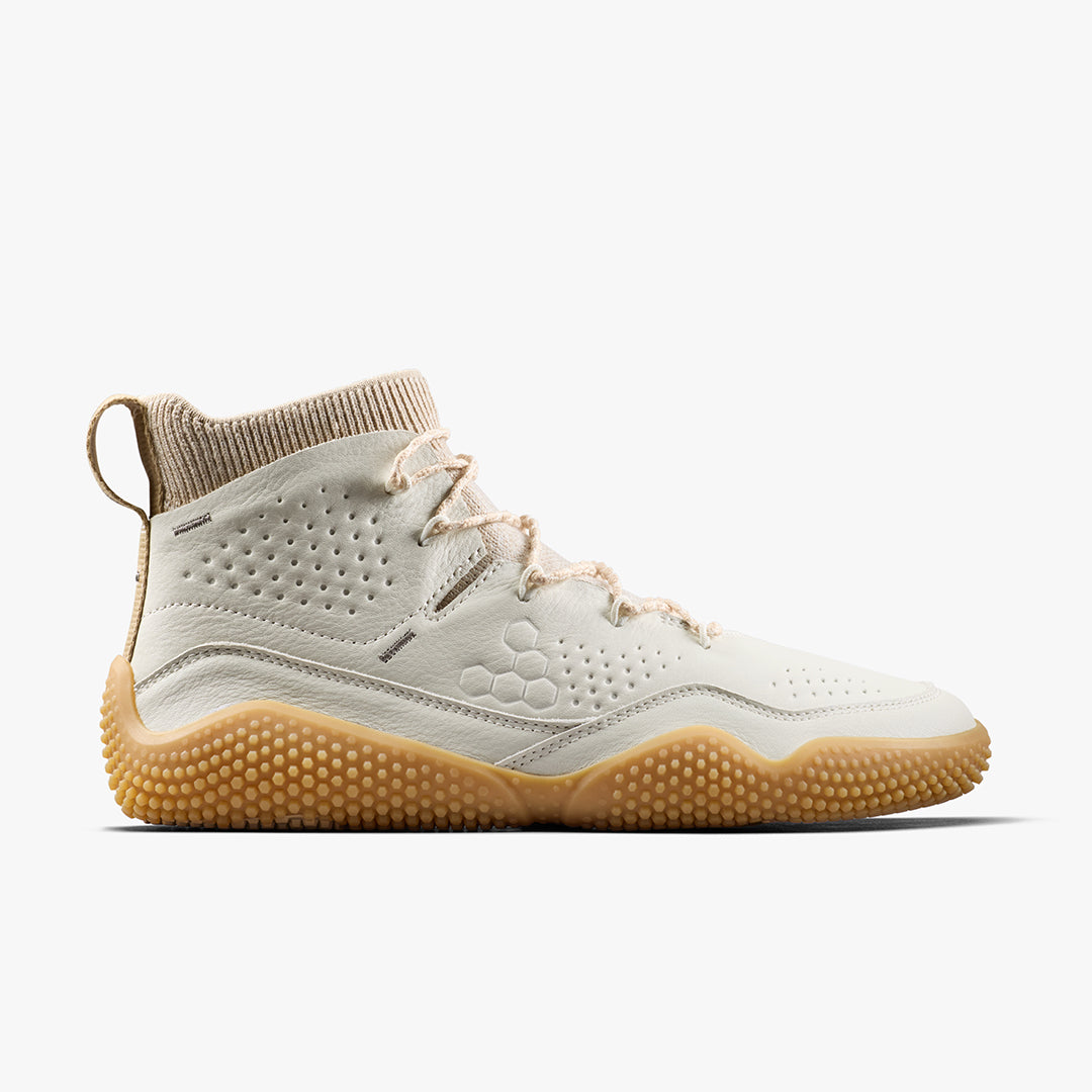Vivobarefoot Motus Studio Mid Leather Womens – Limestone