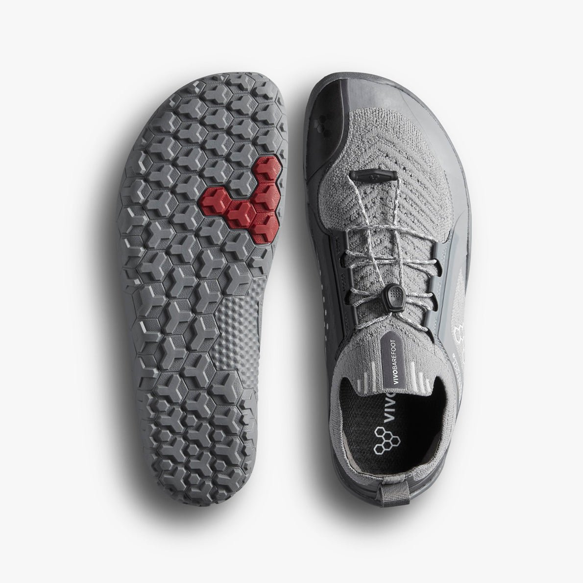 Vivobarefoot Primus Trail Knit FG Womens – Ultimate Grey