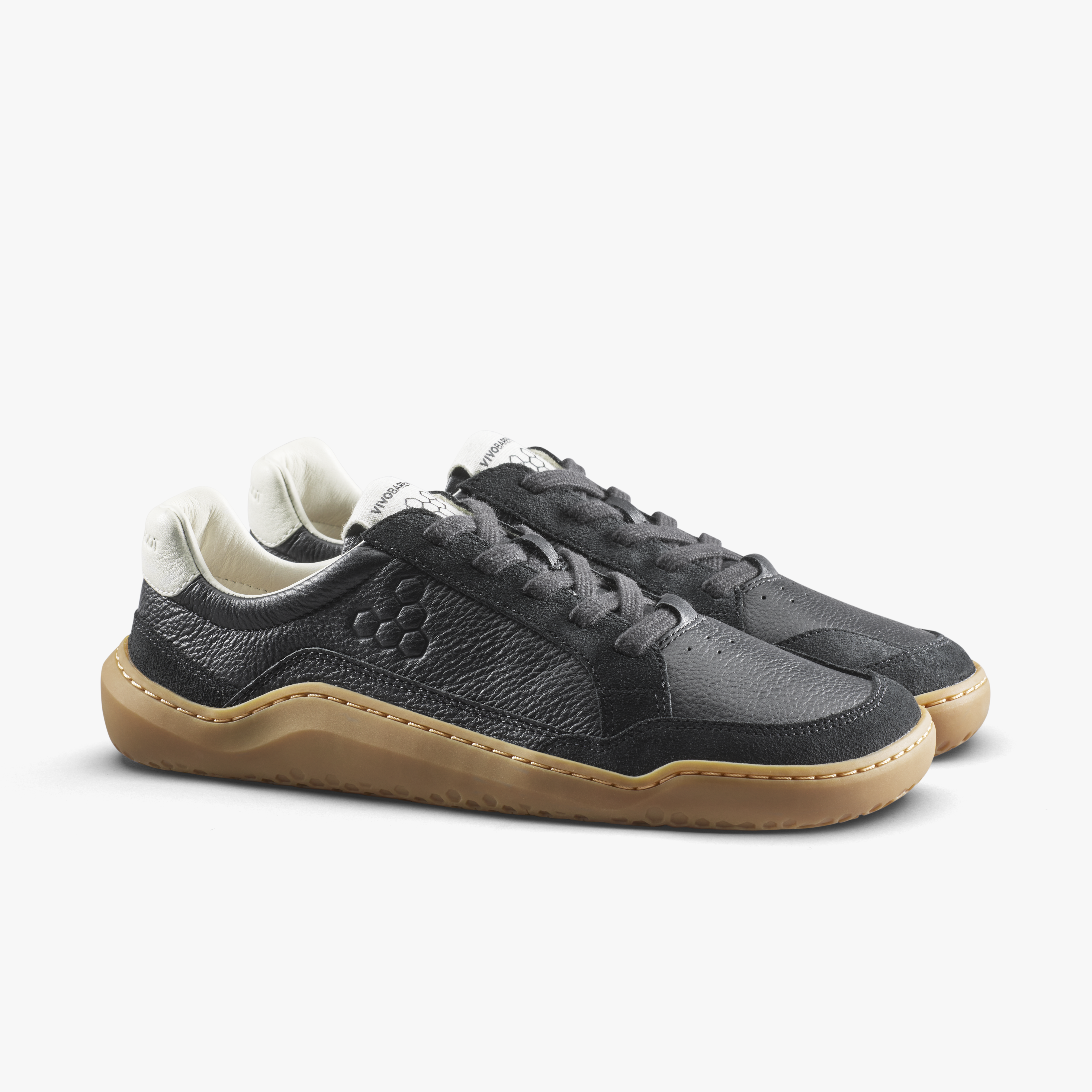 Vivobarefoot Gobi III Sneaker Leather Womens – Obsidian – Pair