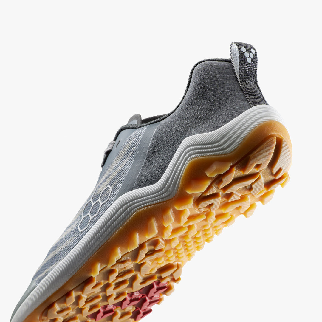 Vivobarefoot Primus Trail Flow Womens – Storm Cloud – Closeup2