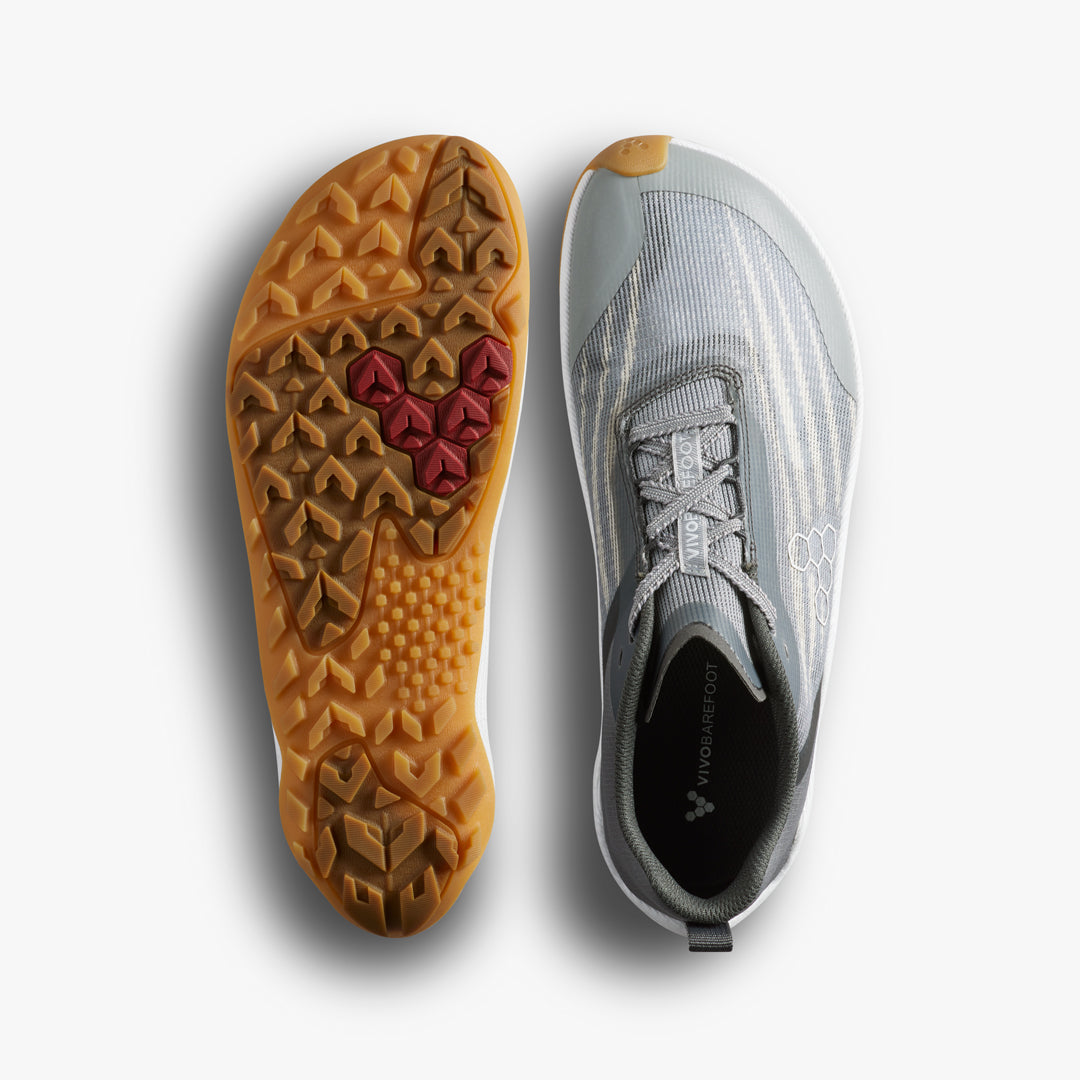 Vivobarefoot Primus Trail Flow Womens – Storm Cloud – SoleAndTop