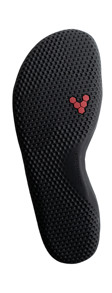 Vivobarefoot Asana Yin Ballerina Leather Womens – Obsidian 