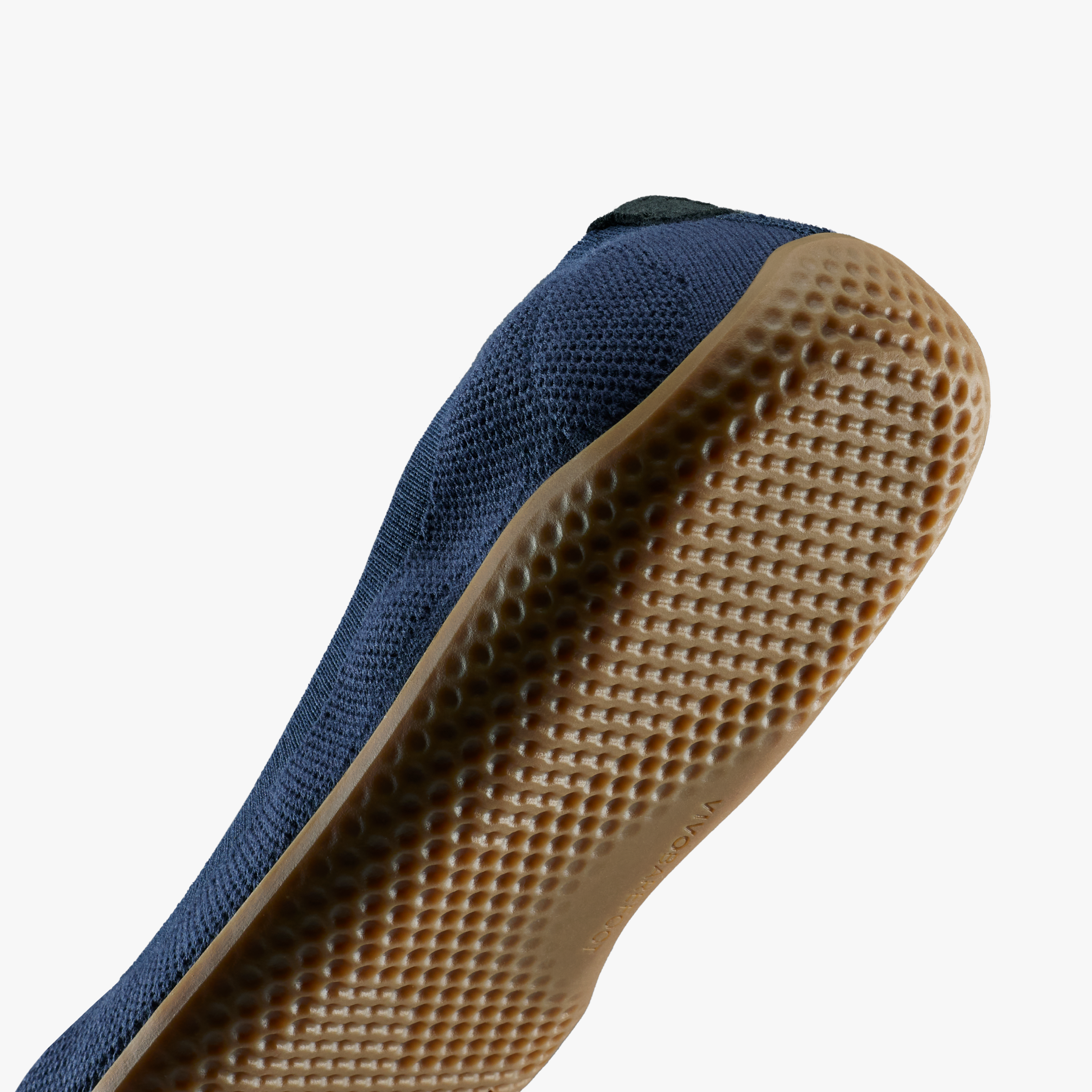 Vivobarefoot Asana Yin Ballerina Knit Womens – Deep Ocean – Closeup2