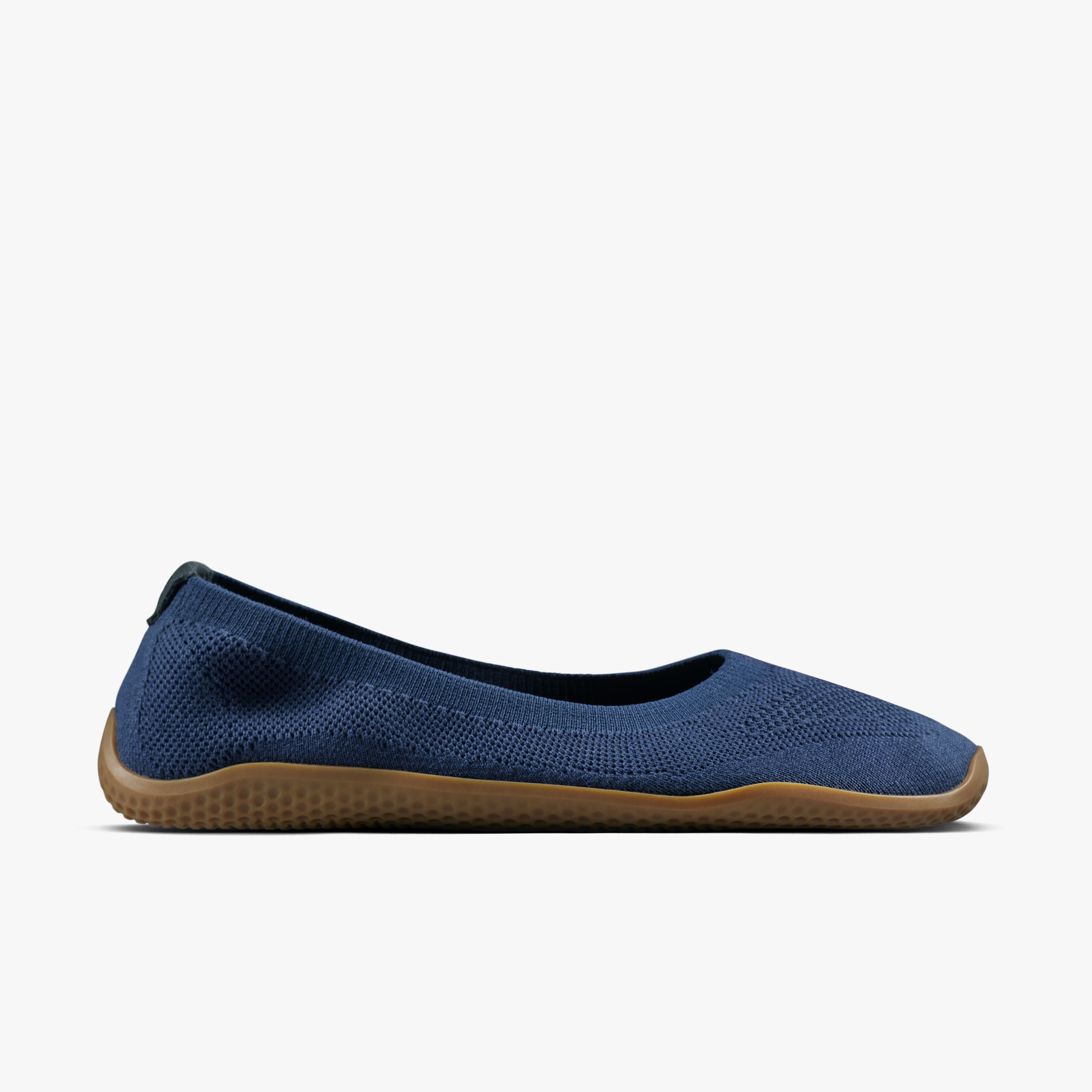 Vivobarefoot Asana Yin Ballerina Knit Womens – Deep Ocean – Side