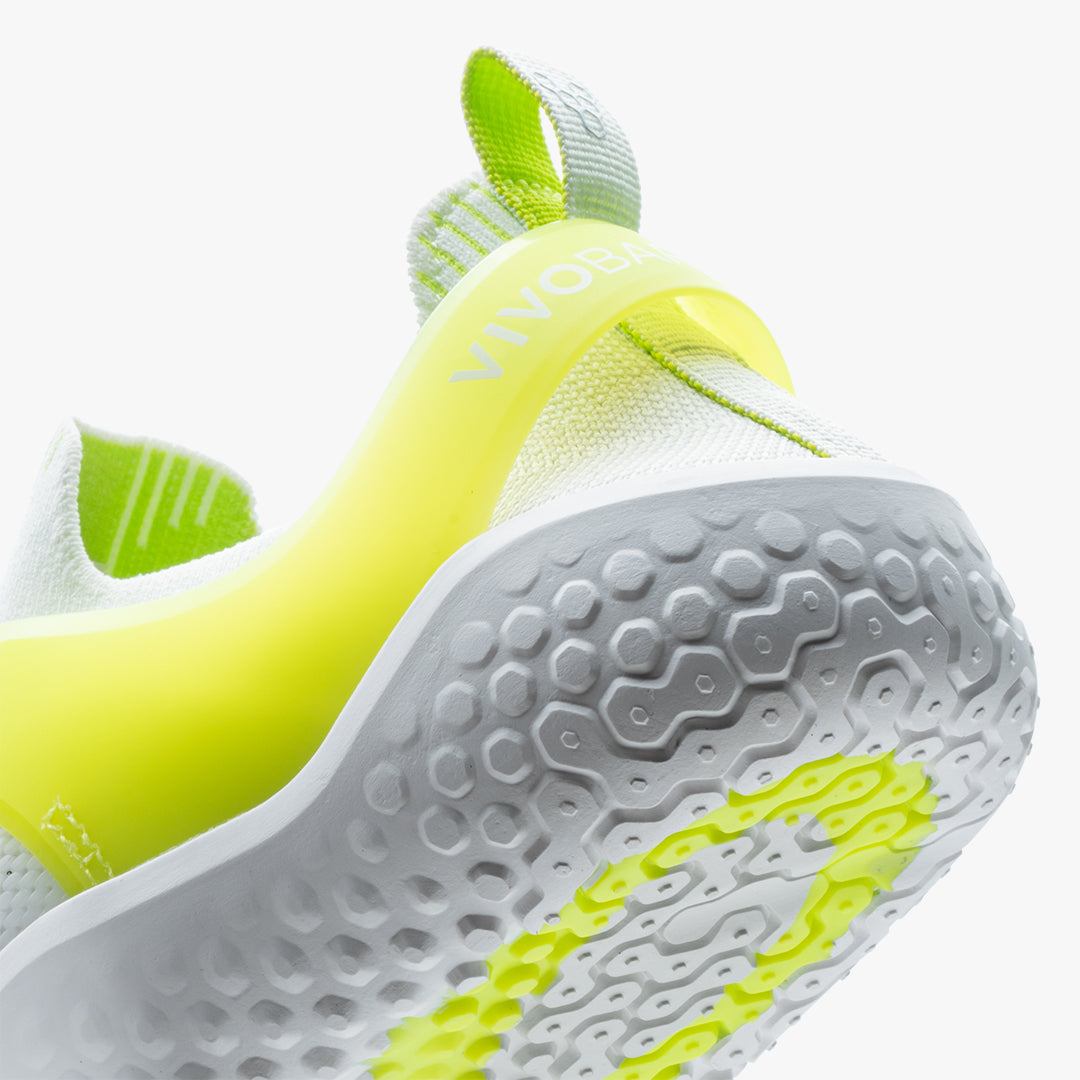 Vivobarefoot Motus Strength Womens – White / Acid Lime