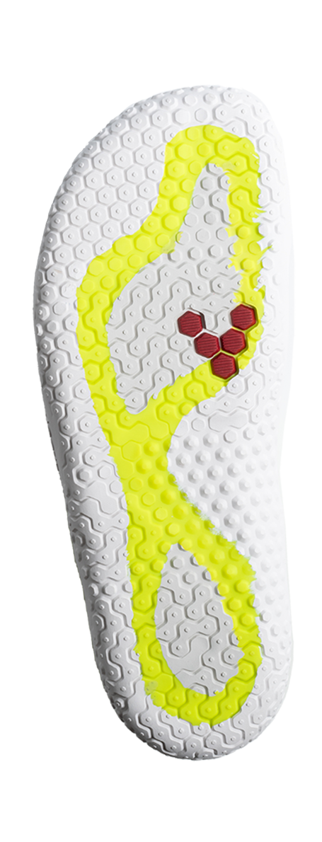 Vivobarefoot Motus Strength Womens – White / Acid Lime