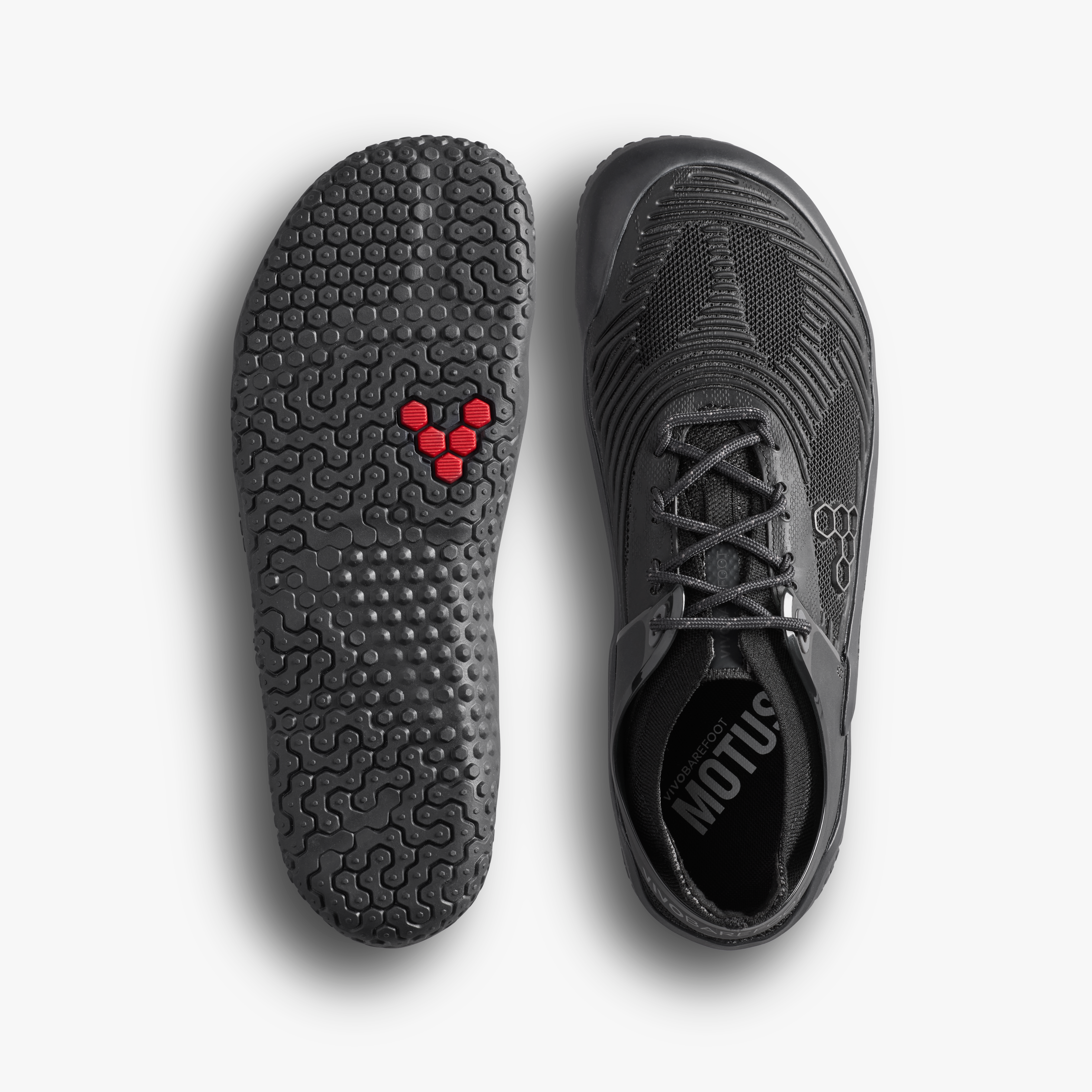 Vivobarefoot Motus Strength II Womens Eclipse, sål og overdel