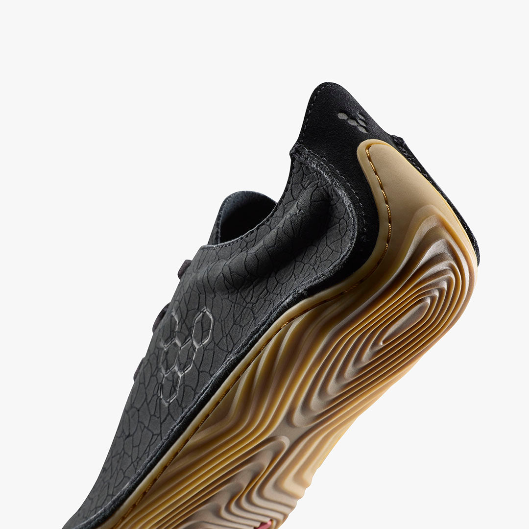 Vivobarefoot Sensus Womens – Obsidian/Cracked Leather