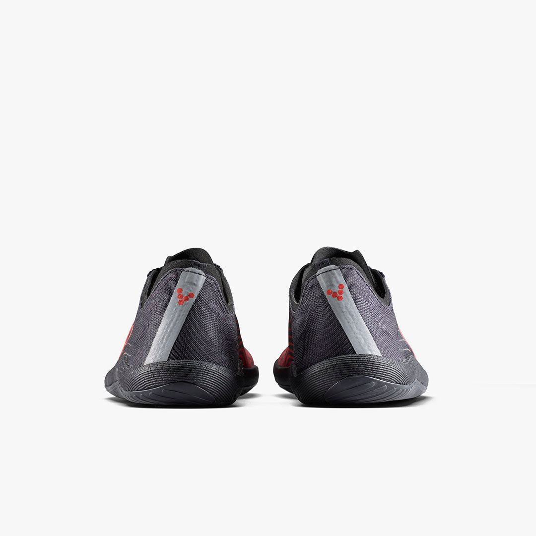Vivobarefoot Primus Flow Womens – Obsidian/Cherry Tomato
