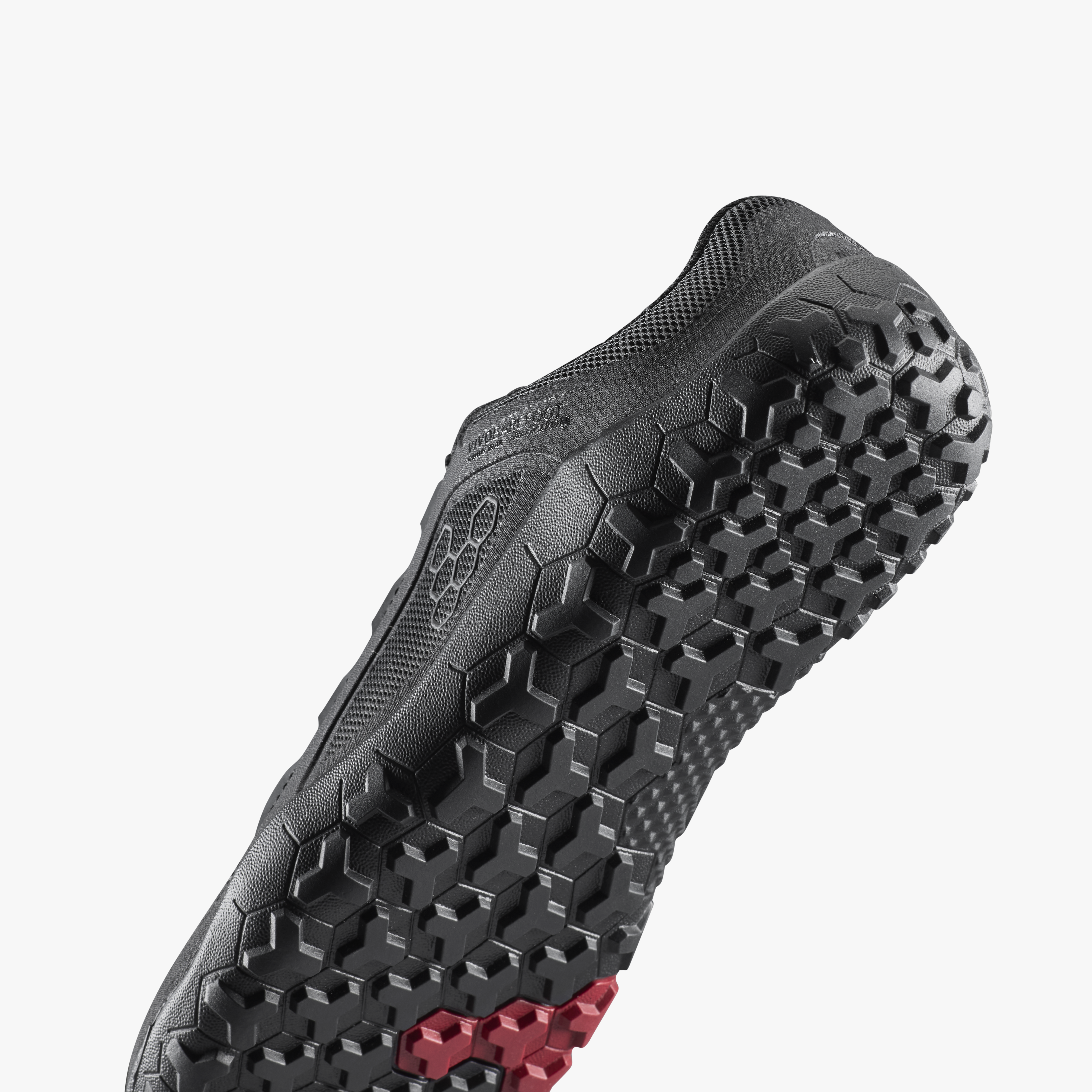 Vivobarefoot Primus Trail FG 3.5 Womens Obsidian, detalje nærbillede 2