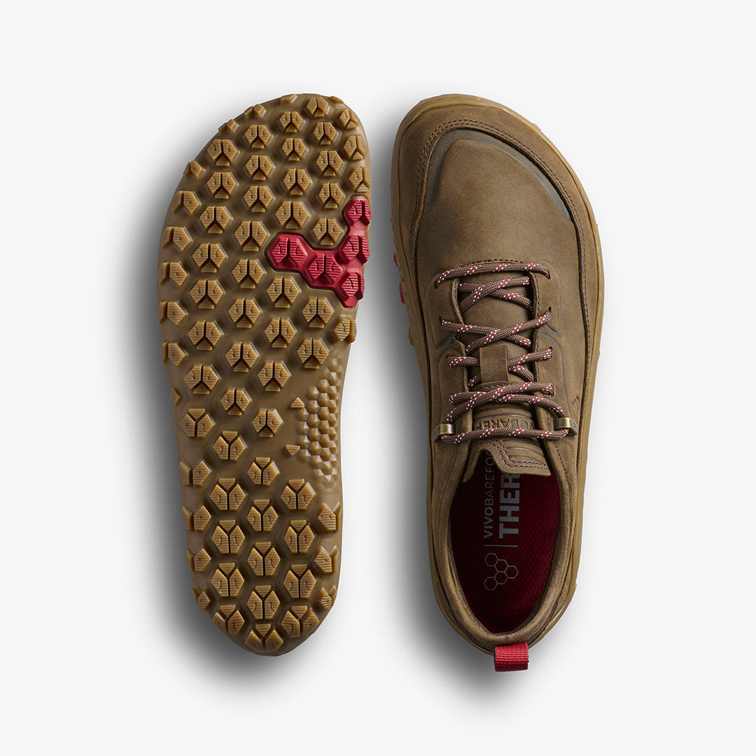 Vivobarefoot Tracker Leather AT Low II Mens – Bracken