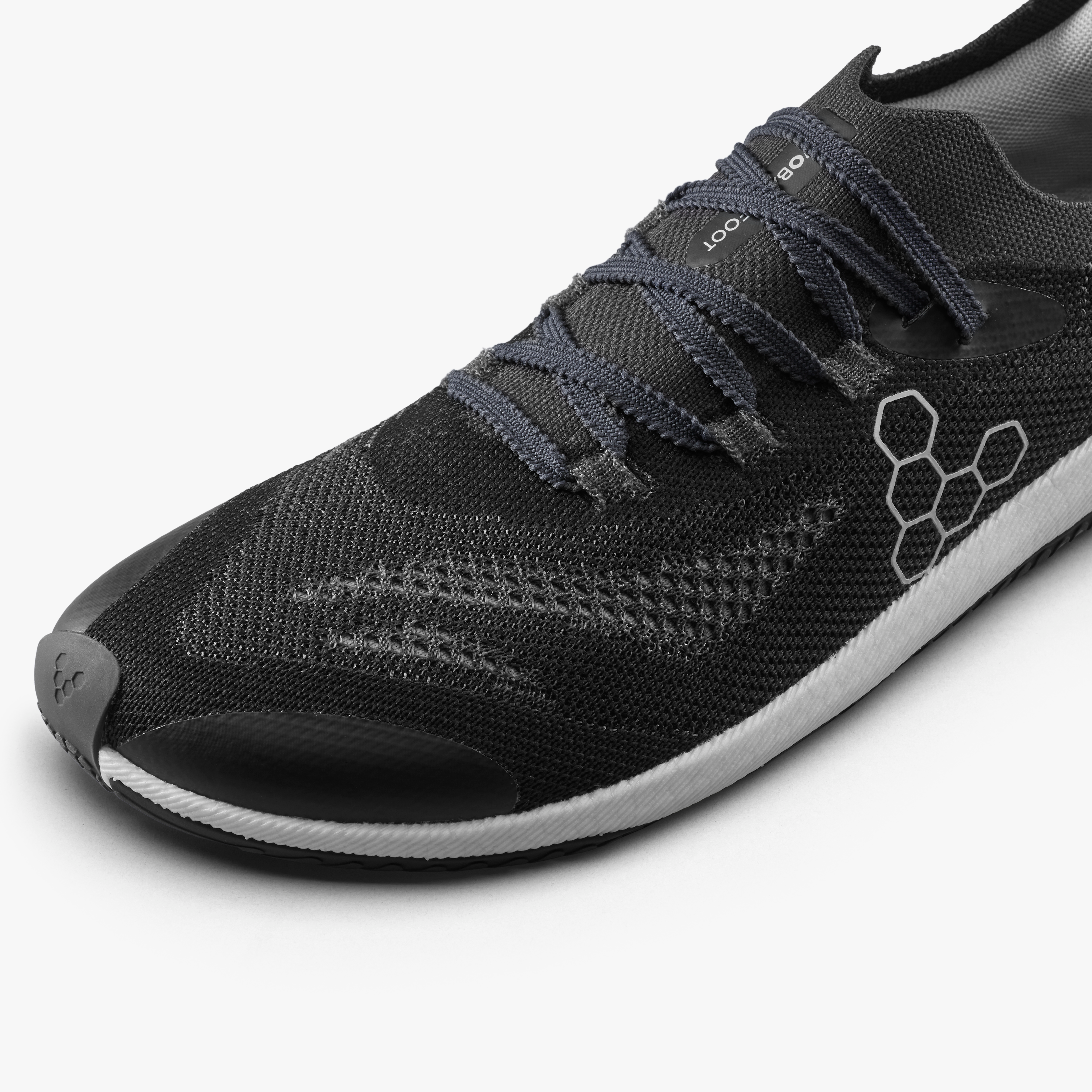 Vivobarefoot Primus Flow Knit Womens – Eclipse – Closeup1